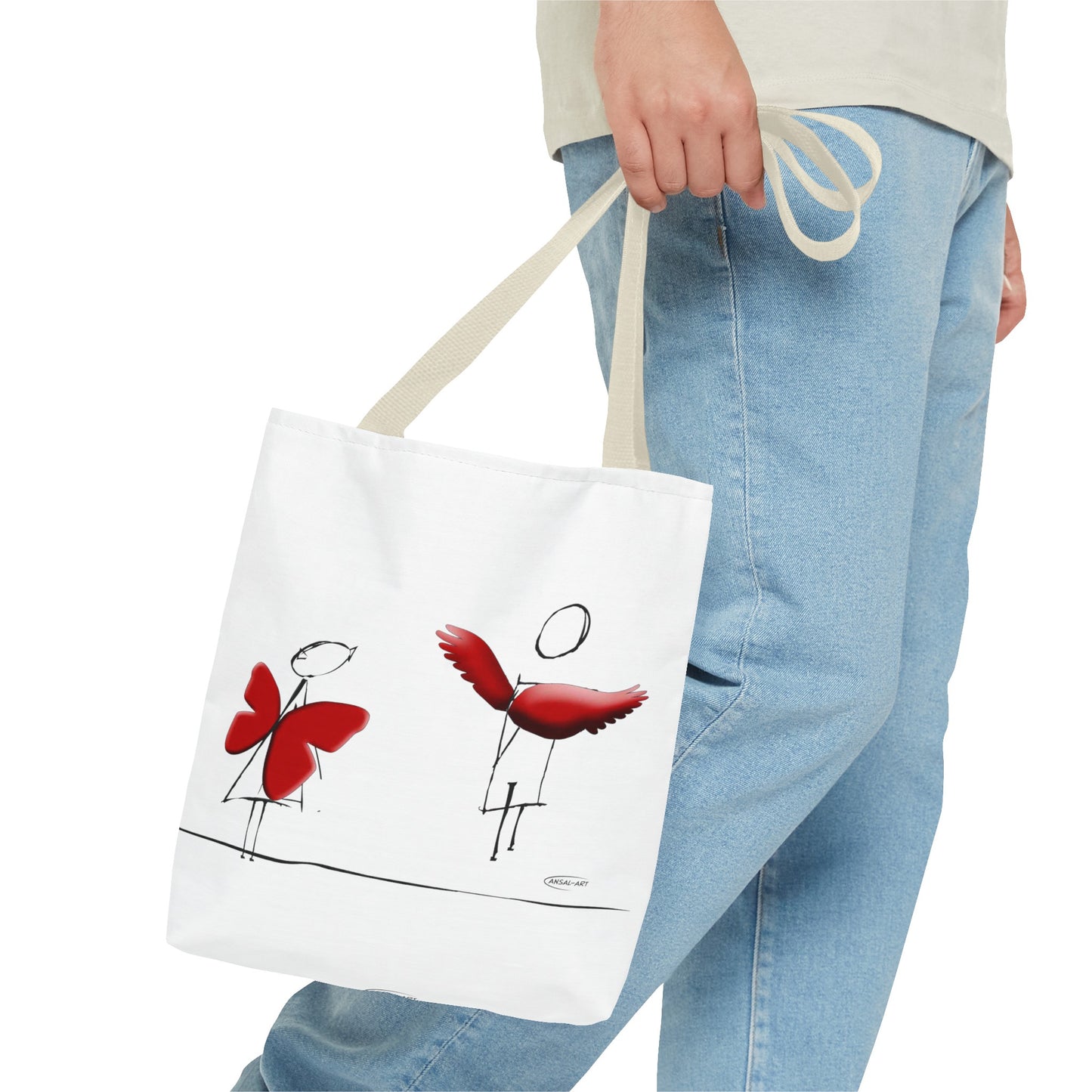 Piccole ali-Tote Bag (AOP)