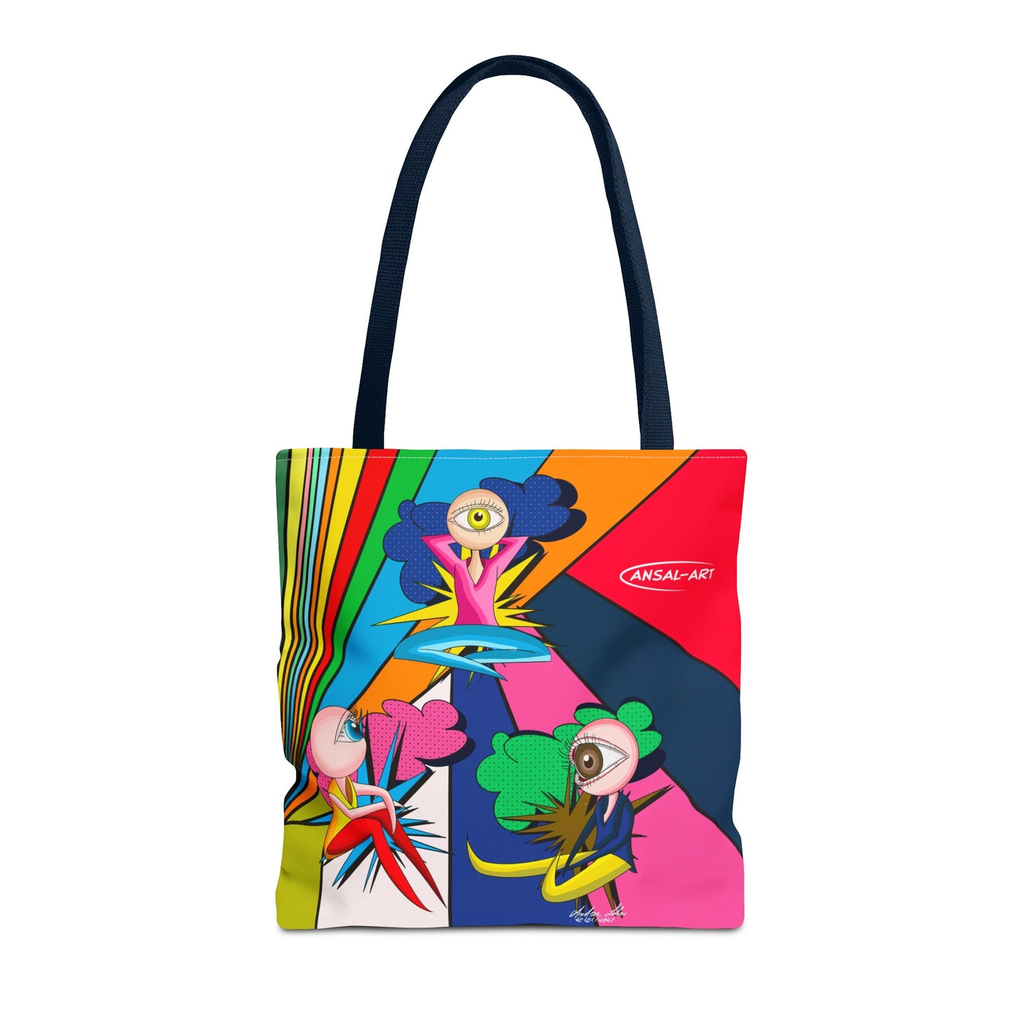 Pop eyes-Tote Bag (AOP)