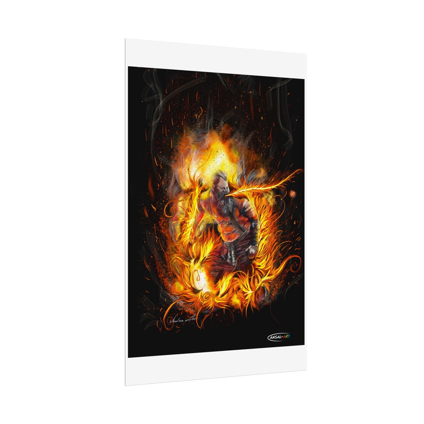 Fire-eater, Rolled Posters