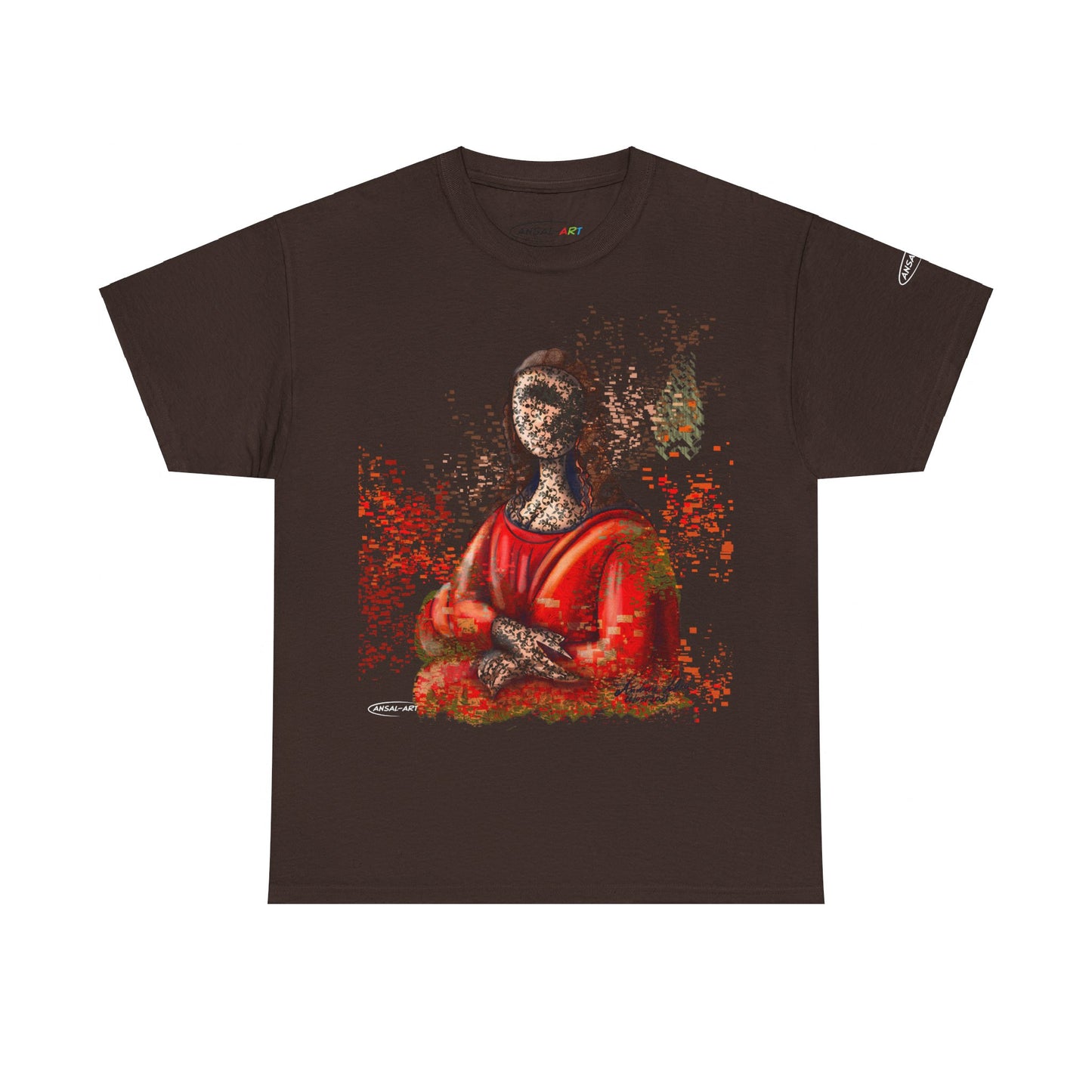 Gioconda scomposta-Unisex Heavy Cotton Tee