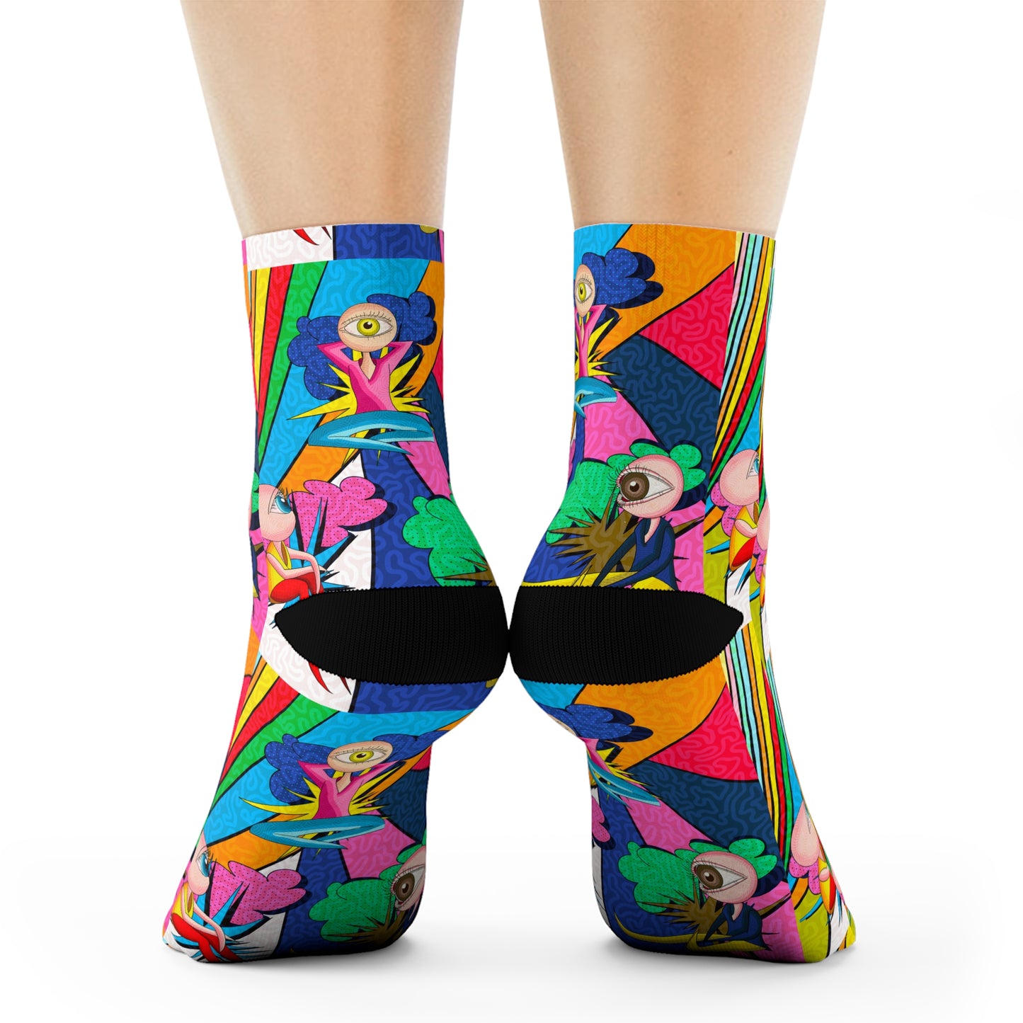 occhi pop-Crew Socks