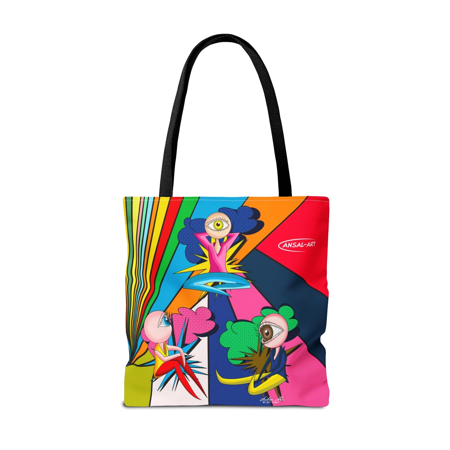 Pop eyes-Tote Bag (AOP)