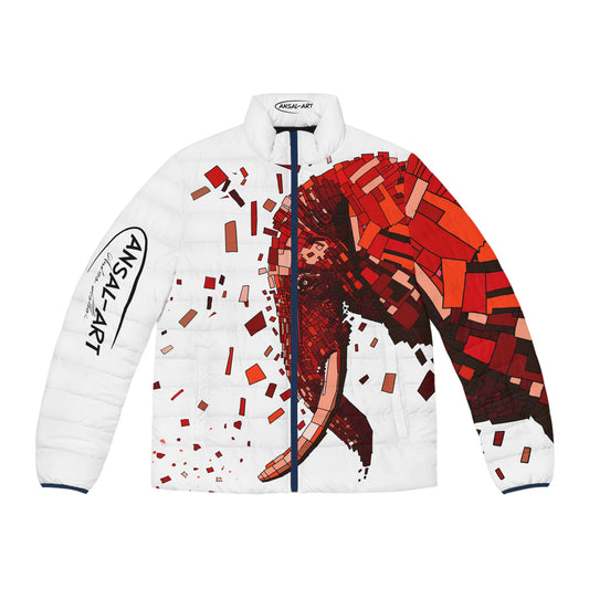 Eefante-Colorful Men's Puffer Jacket, AOP Jacket for Adventurers, Artistic Winter Coat, Unique Gift for Art Lovers, Trendy Outerwear for Every [...]