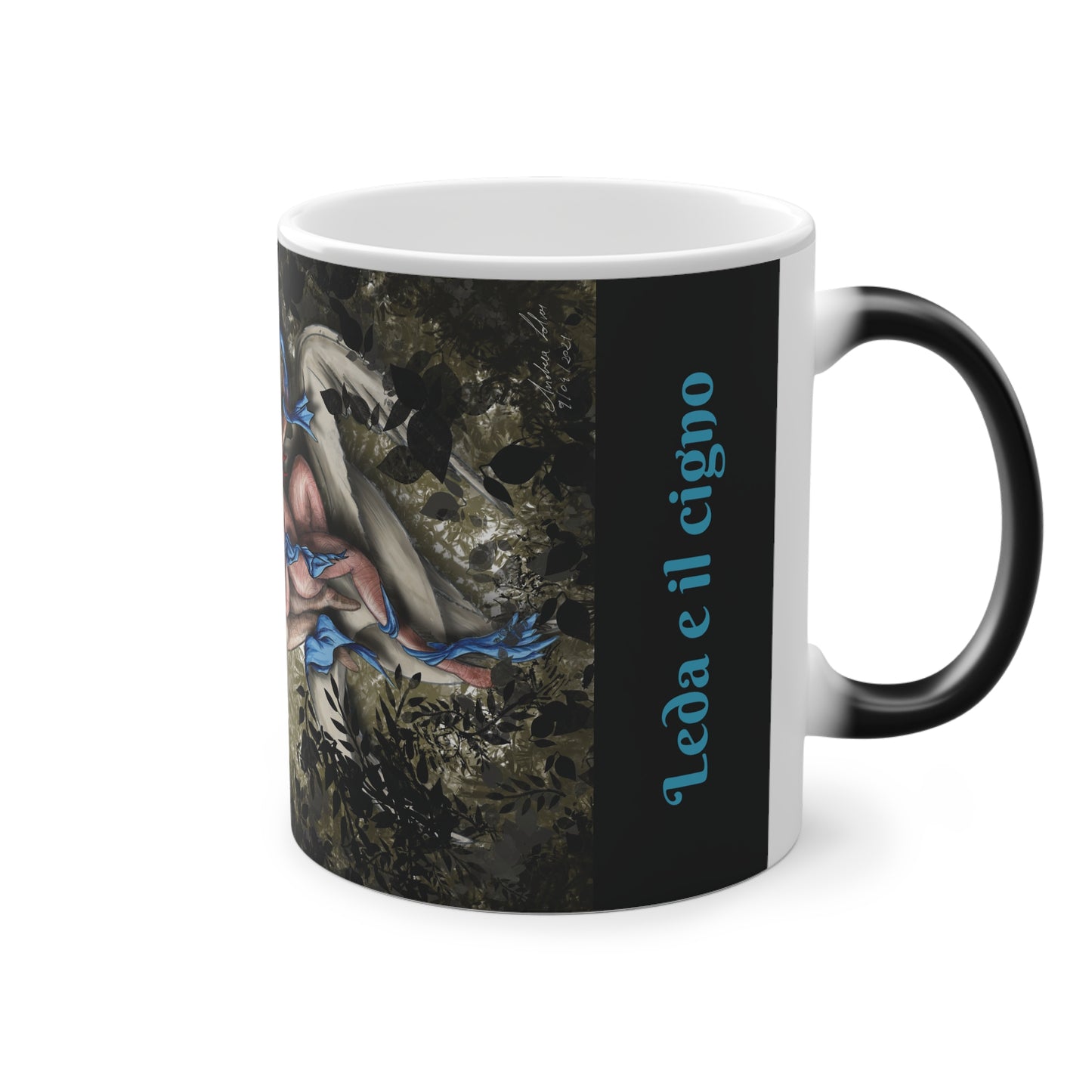 Leda e il cigno-Magic Mug, 11oz