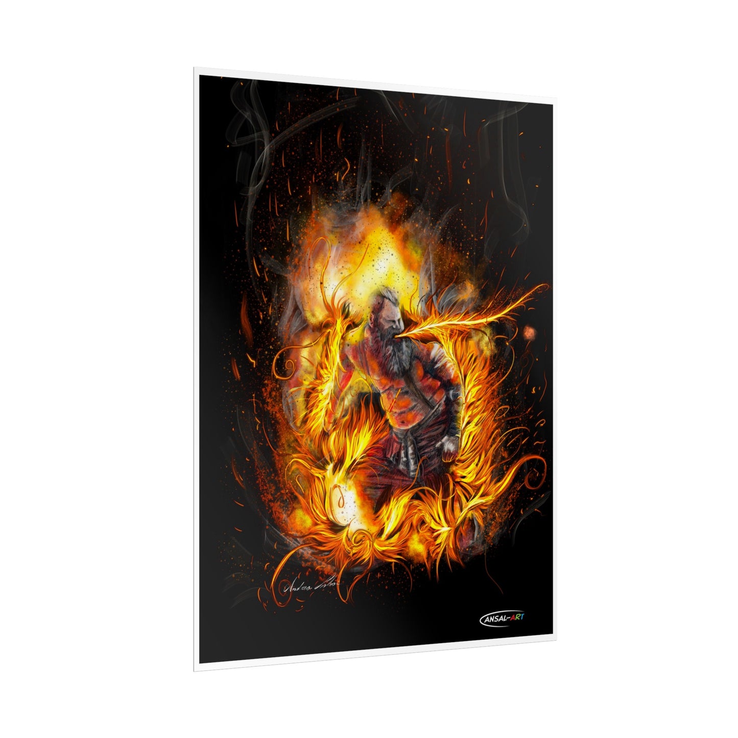 Fire-eater, Rolled Posters