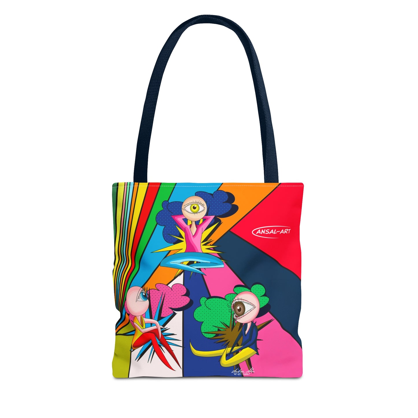 Pop eyes-Tote Bag (AOP)