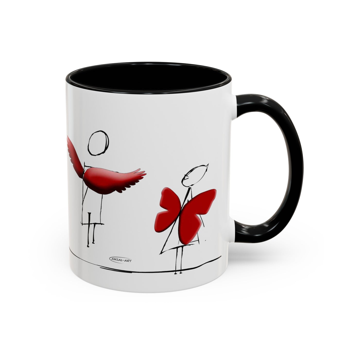 Piccole ali-Accent Coffee Mug (11, 15oz)