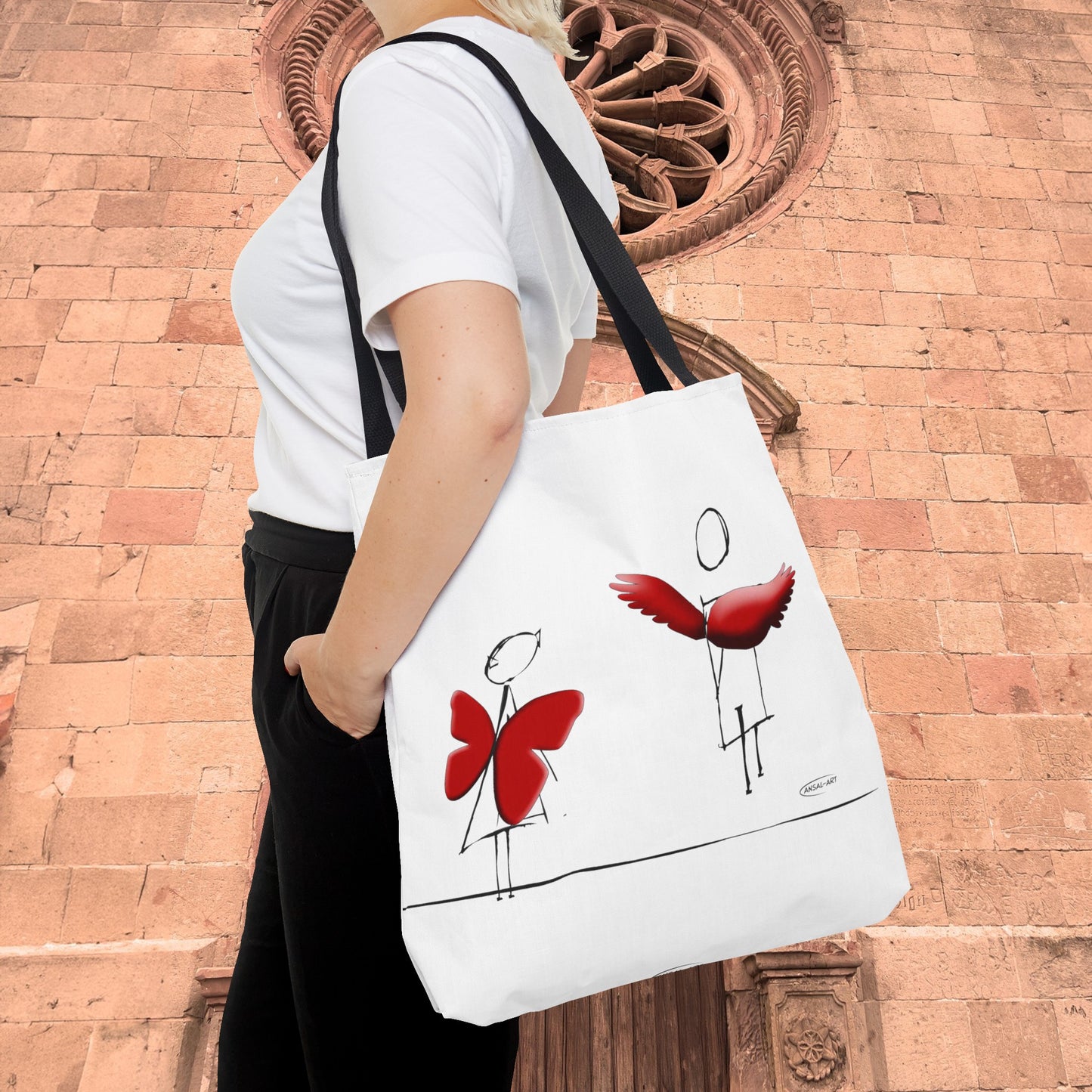 Piccole ali-Tote Bag (AOP)