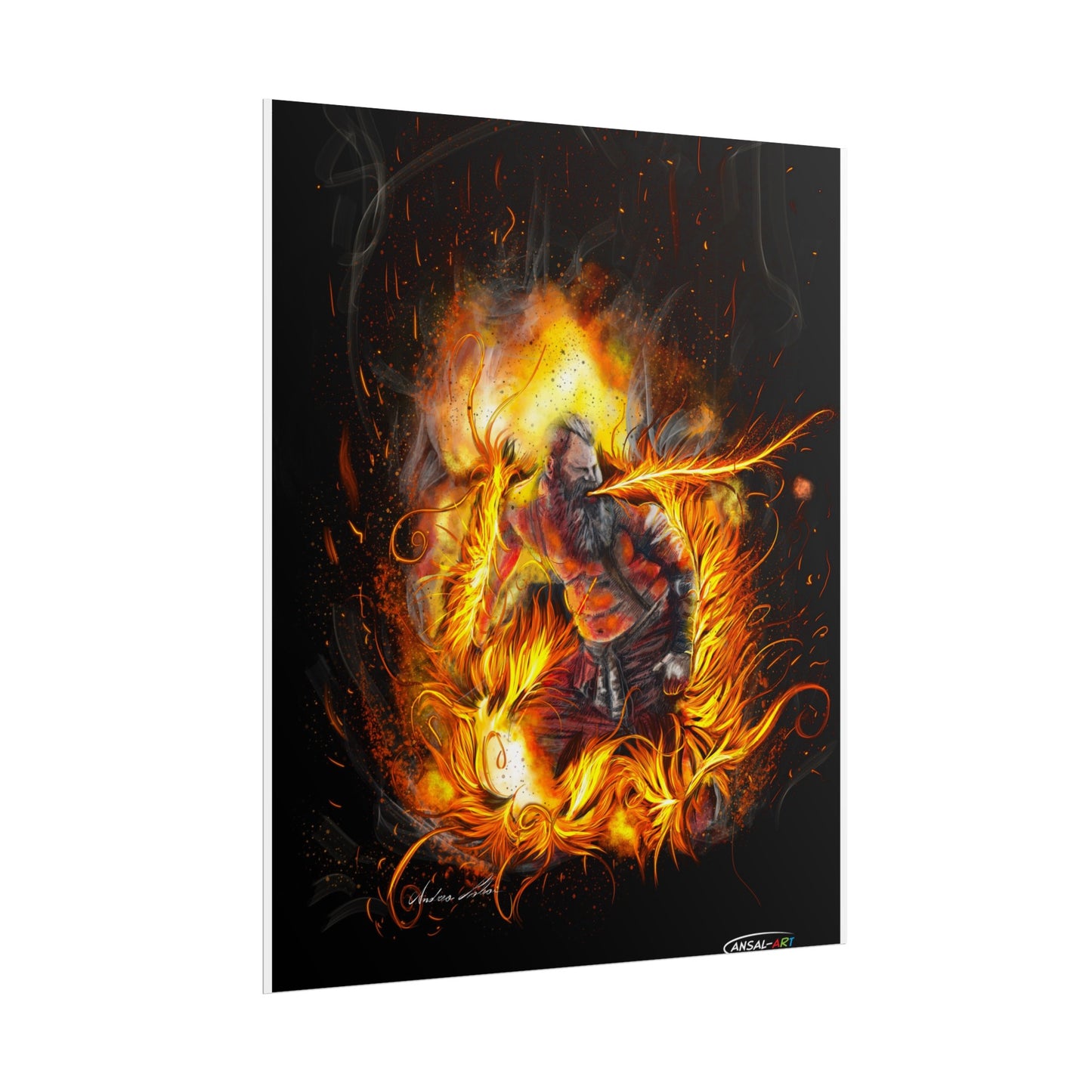 Fire-eater, Rolled Posters