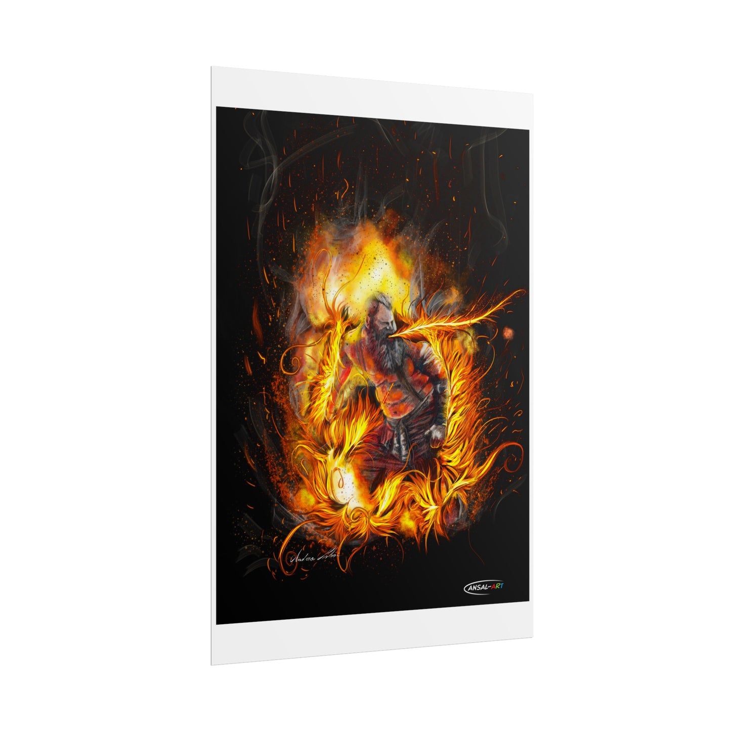 Fire-eater, Rolled Posters