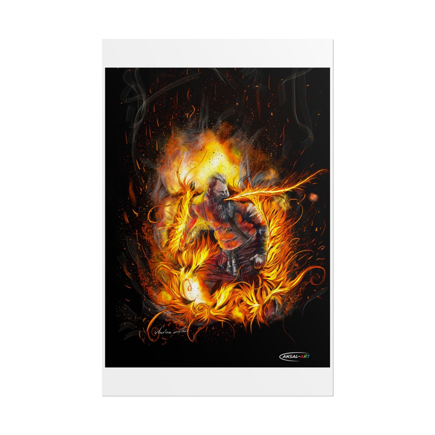 Fire-eater, Rolled Posters