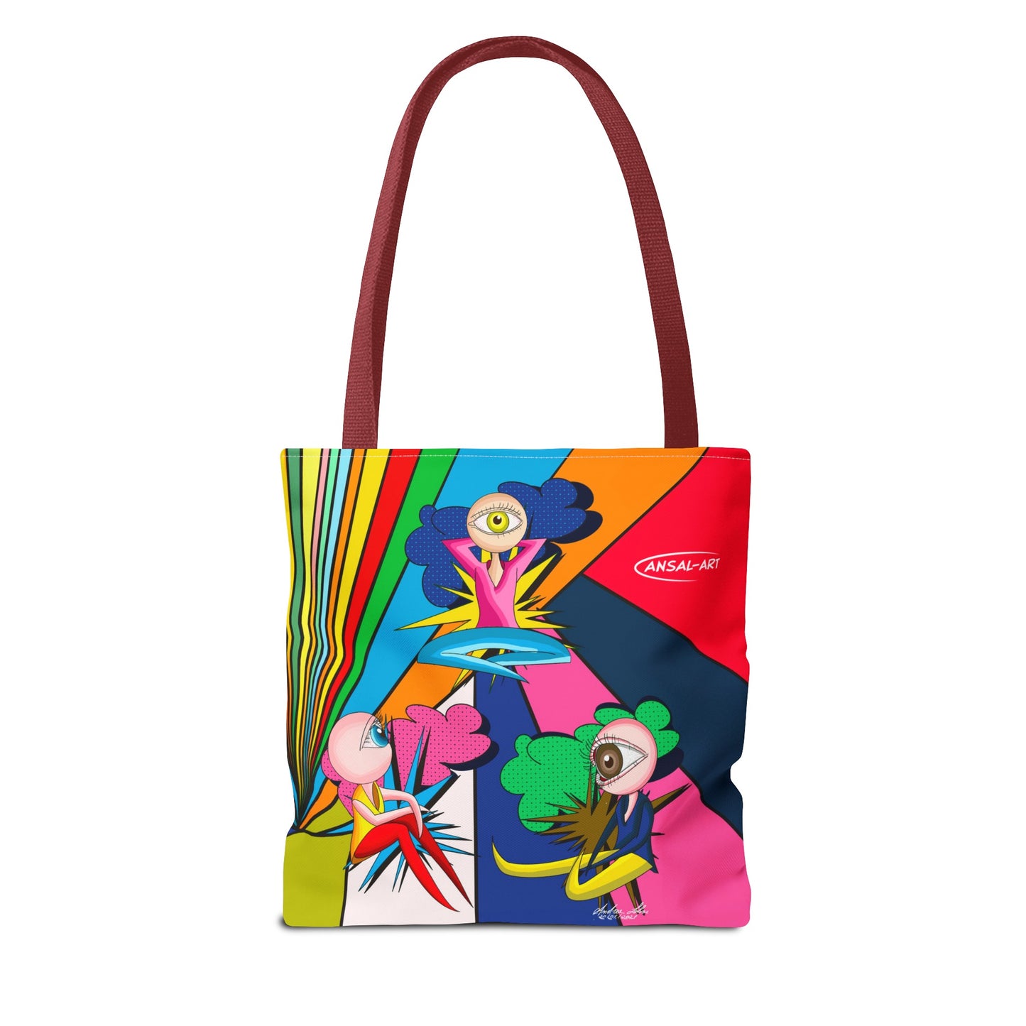 Pop eyes-Tote Bag (AOP)