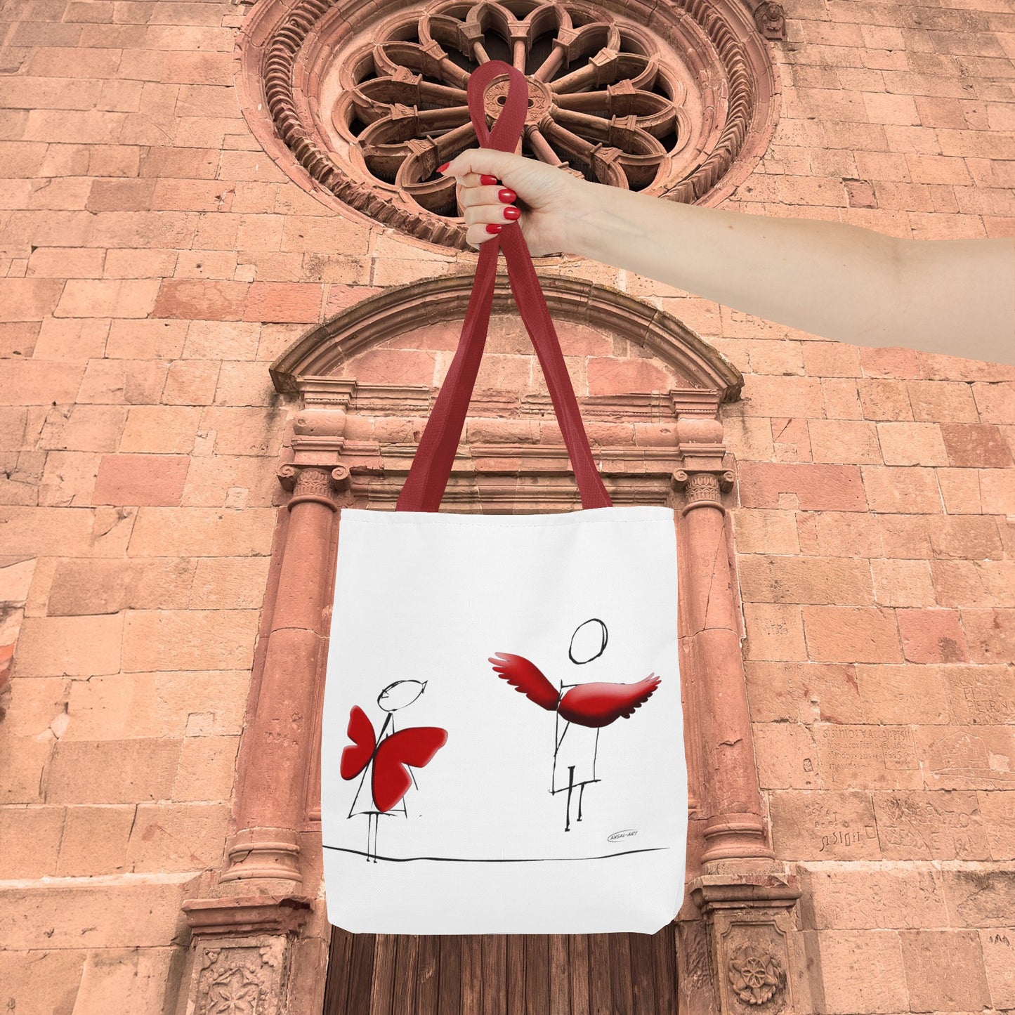 Piccole ali-Tote Bag (AOP)