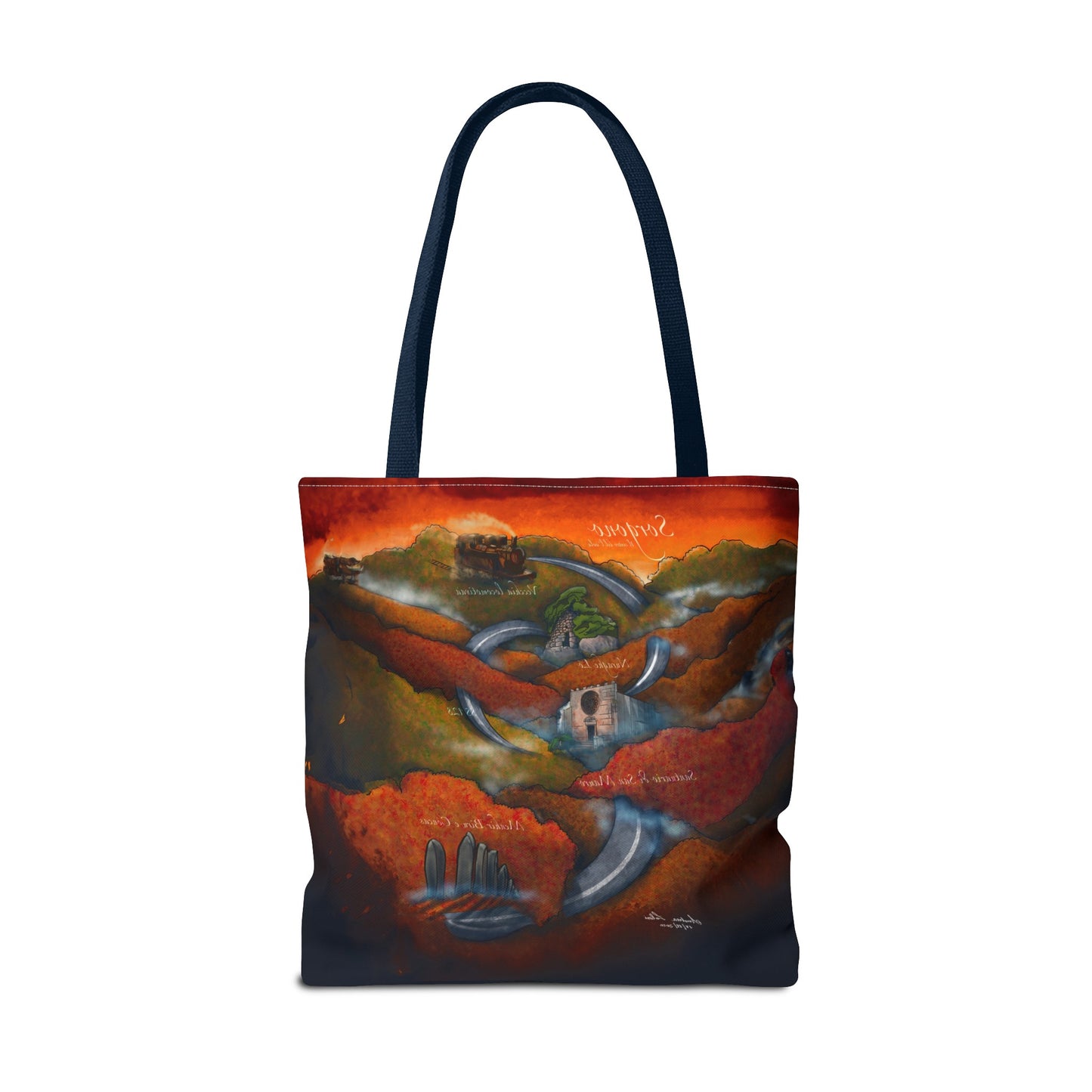 Sorgono-Tote Bag (AOP)