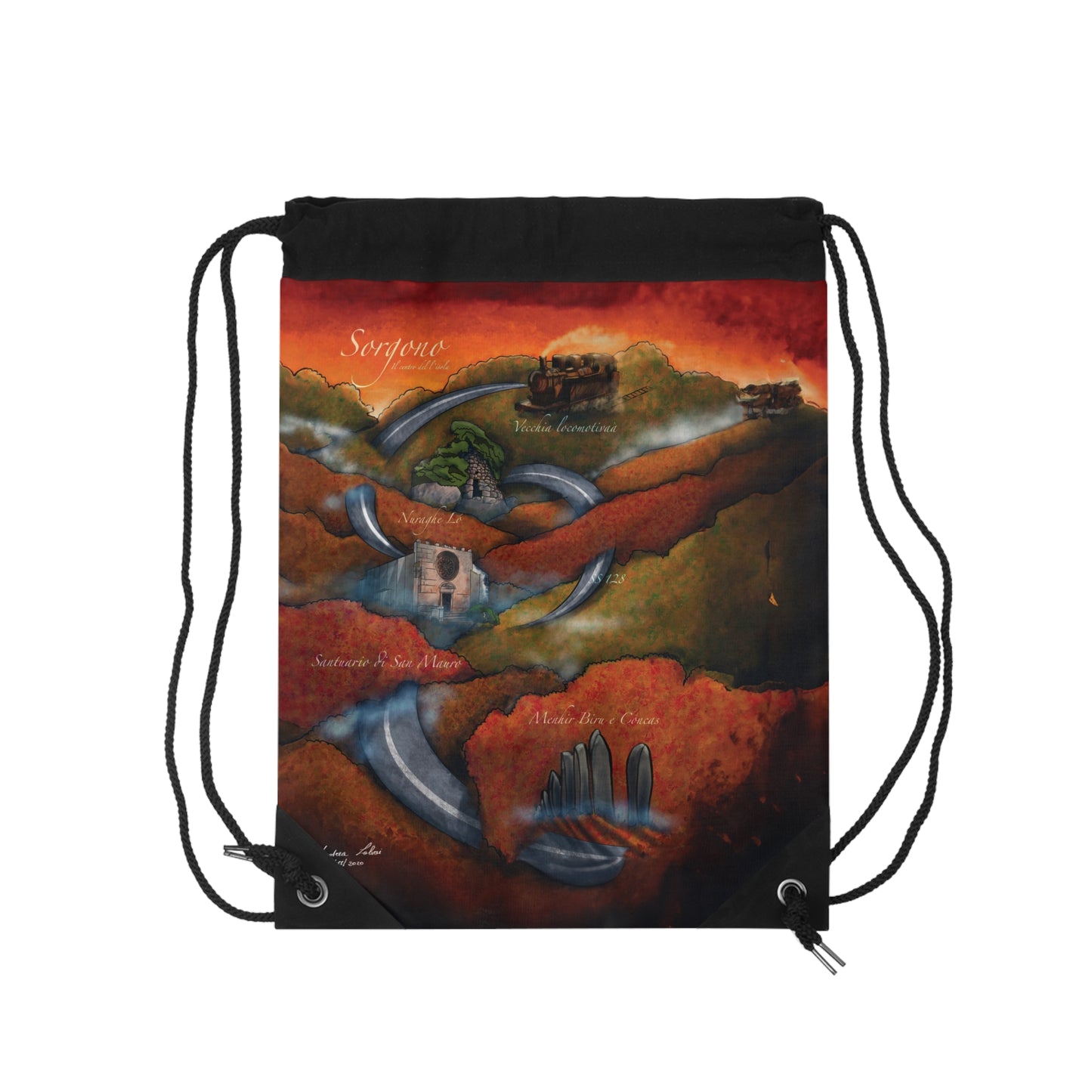 Sorgono-Drawstring Bag