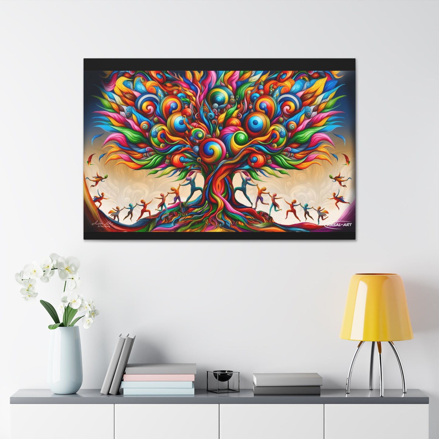 albero della vita Canvas Gallery Wraps