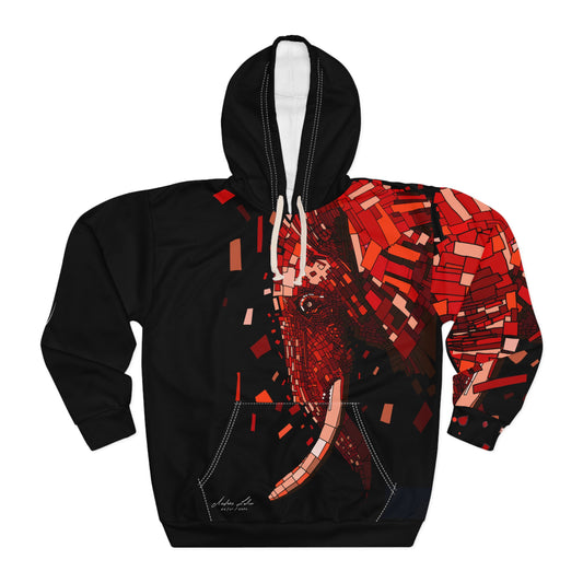 elephant-Unisex Pullover Hoodie (AOP)