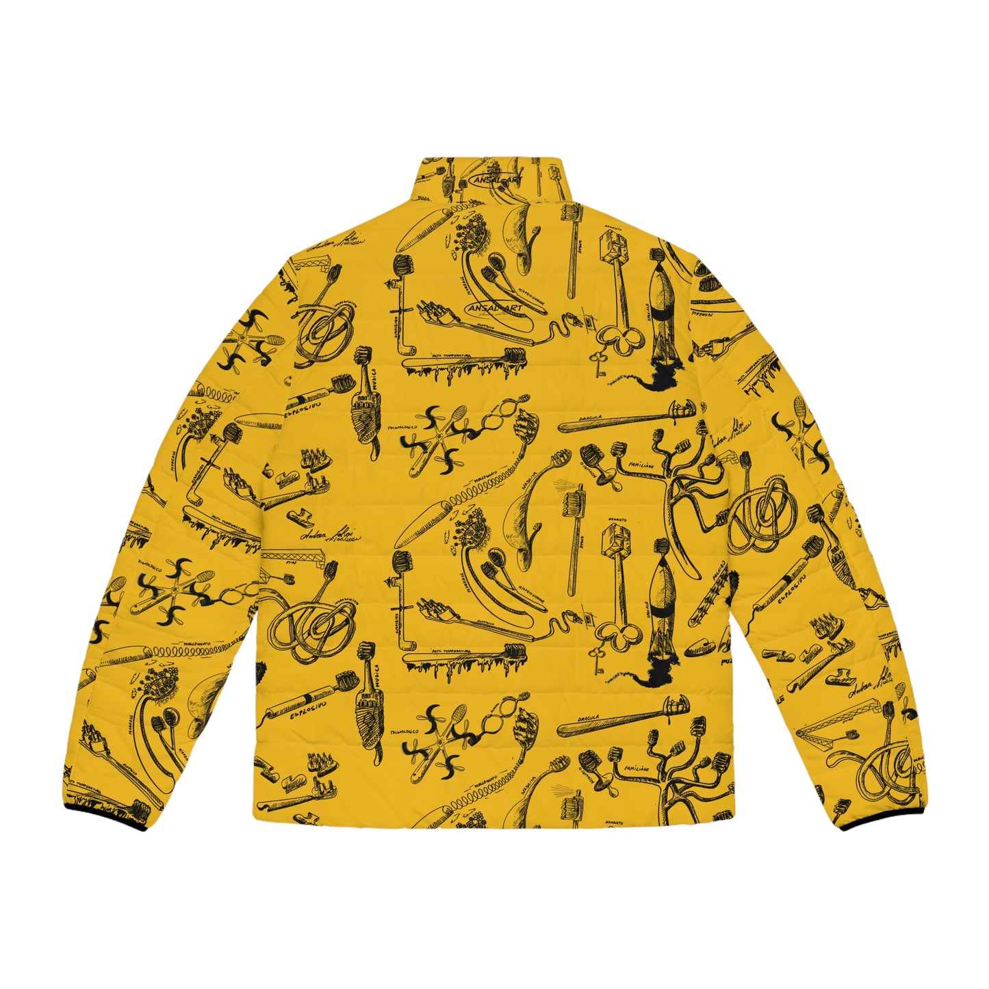 Copy of Crocodile green-Colorful Men's Puffer Jacket, AOP Jacket for Adventurers, Artistic Winter Coat, Unique Gift for Art Lovers, Trendy Outerwear for Every [...]