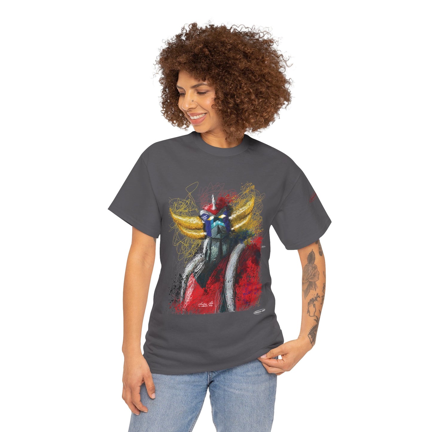 Goldrake ufo robot-Unisex Heavy Cotton Tee