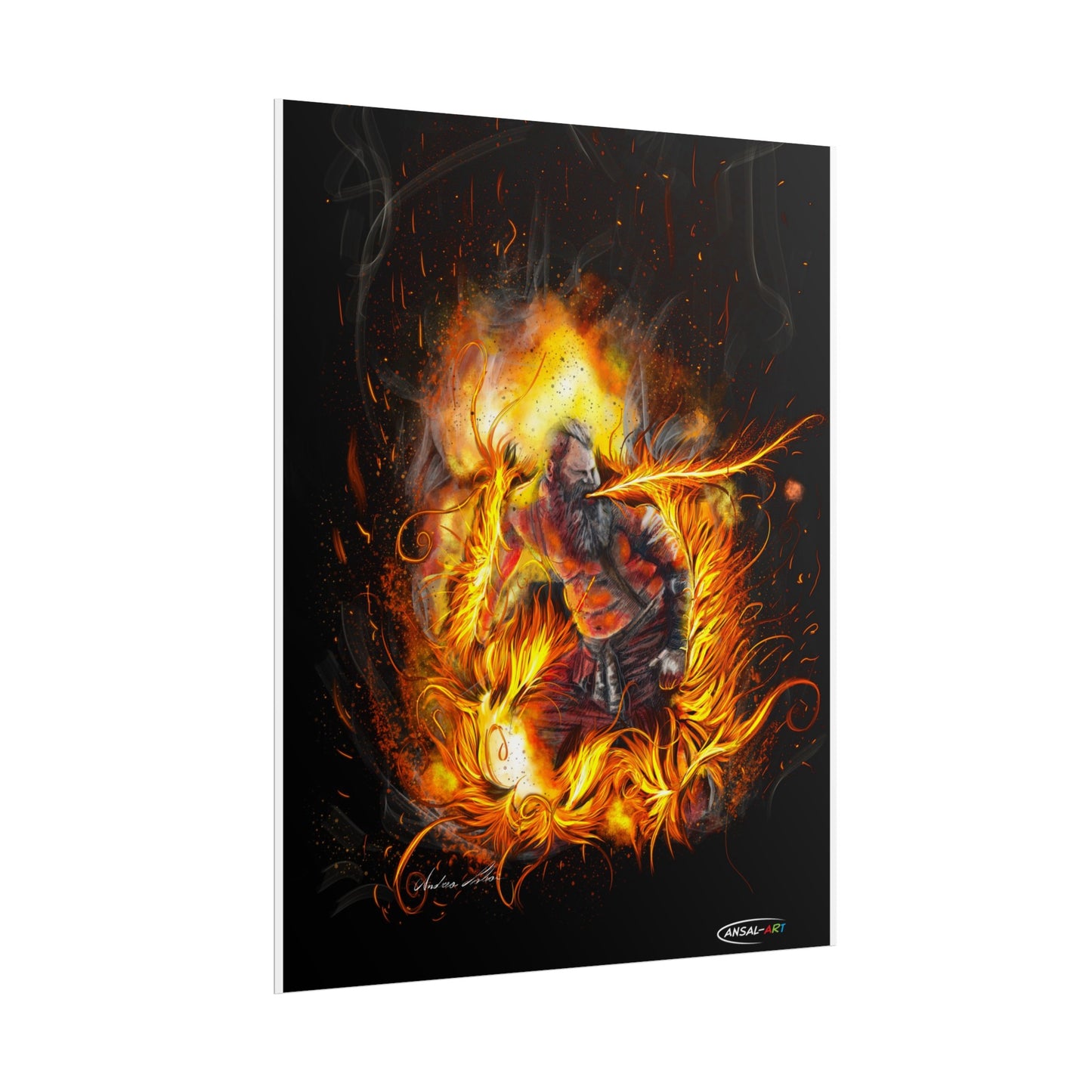 Fire-eater, Rolled Posters