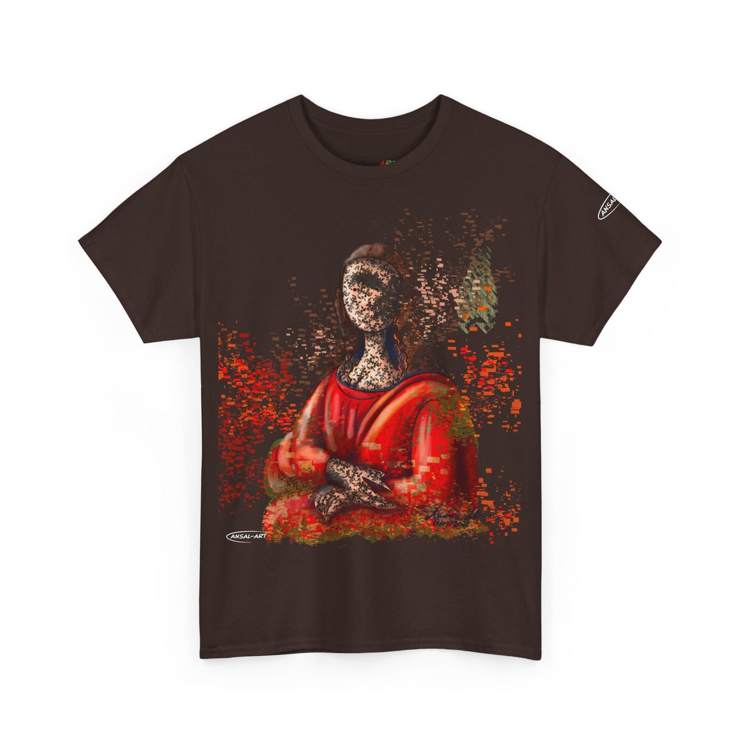 Gioconda scomposta-Unisex Heavy Cotton Tee