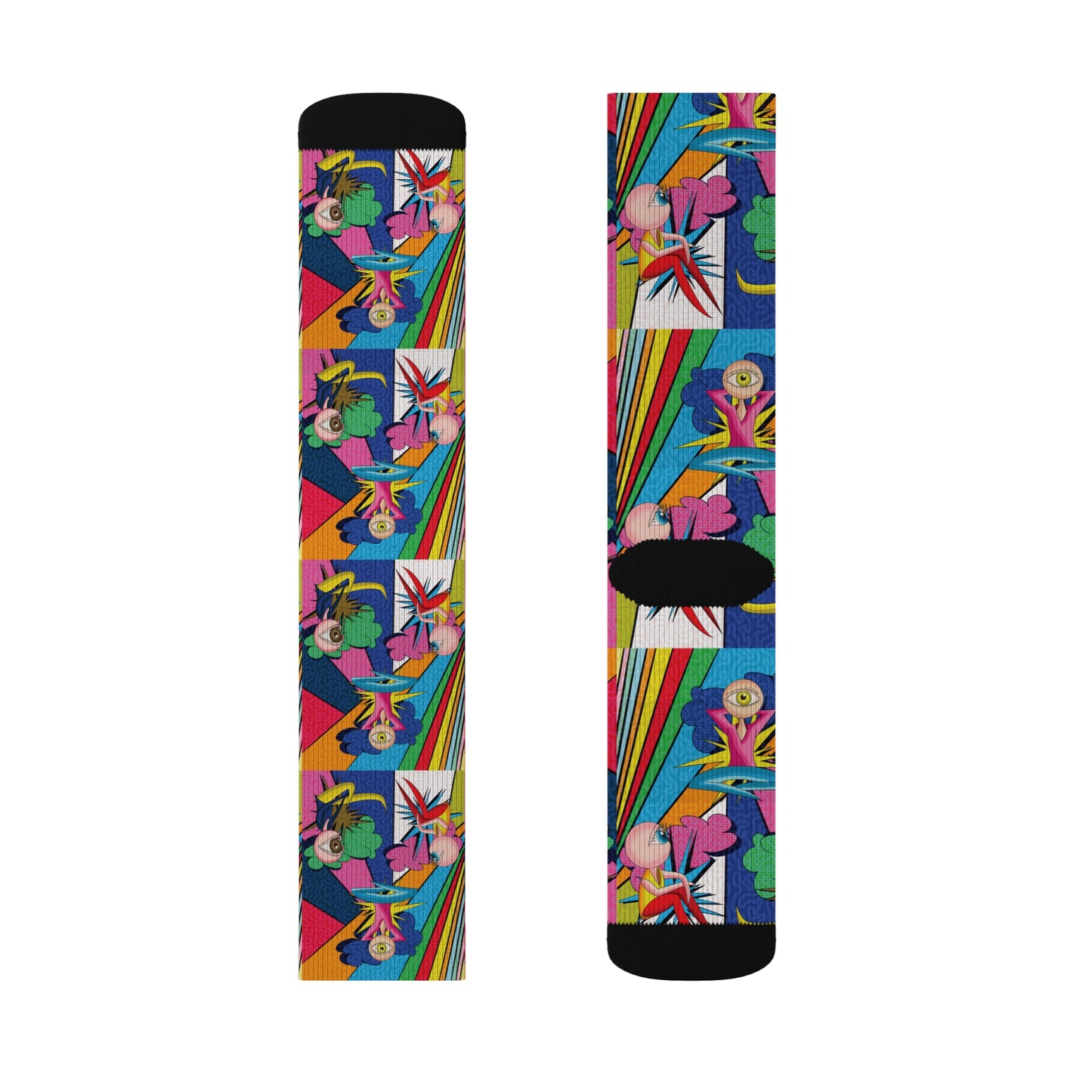 occhi pop-Sublimation Socks