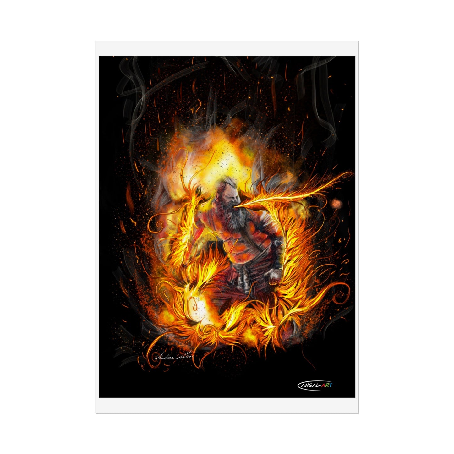 Fire-eater, Rolled Posters