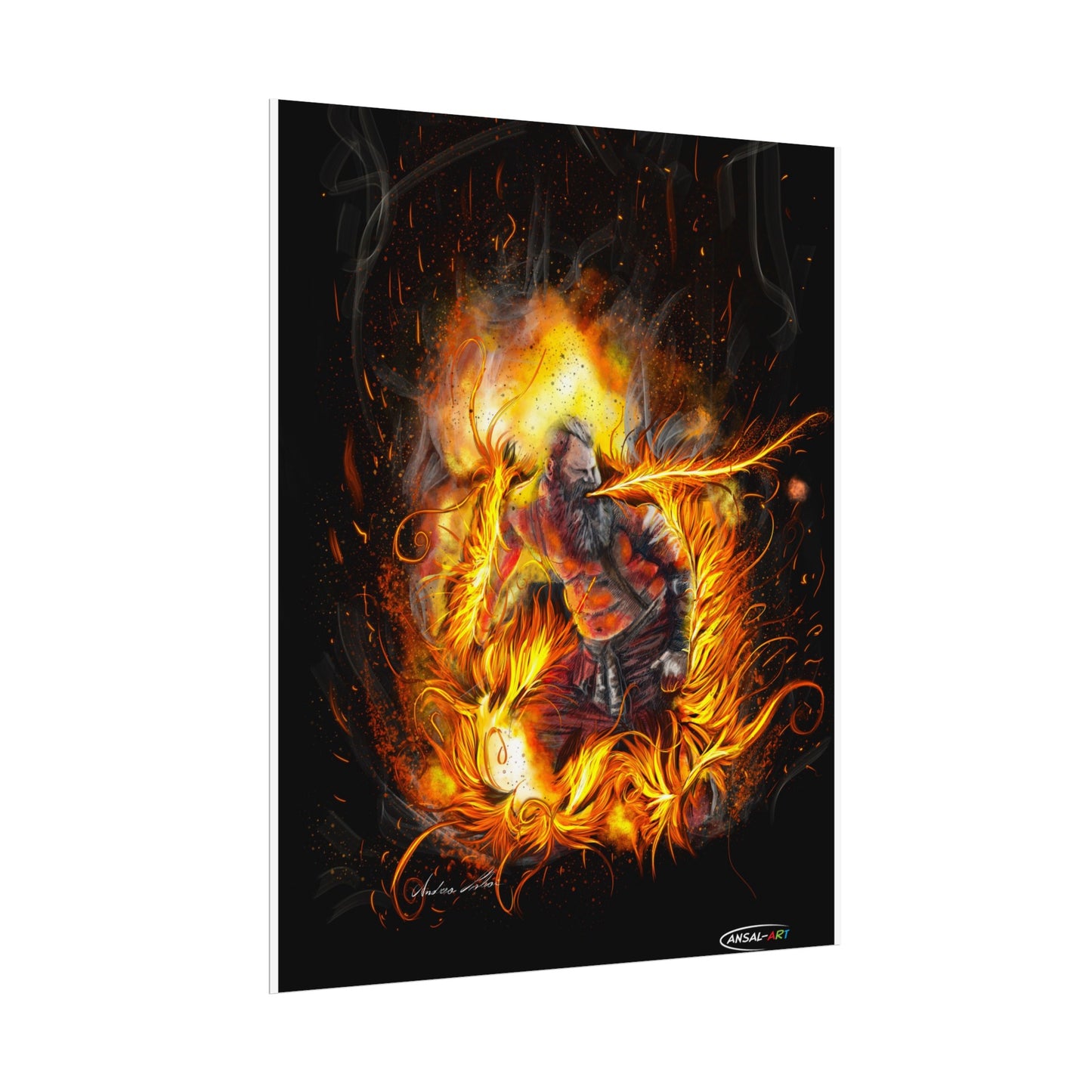 Fire-eater, Rolled Posters