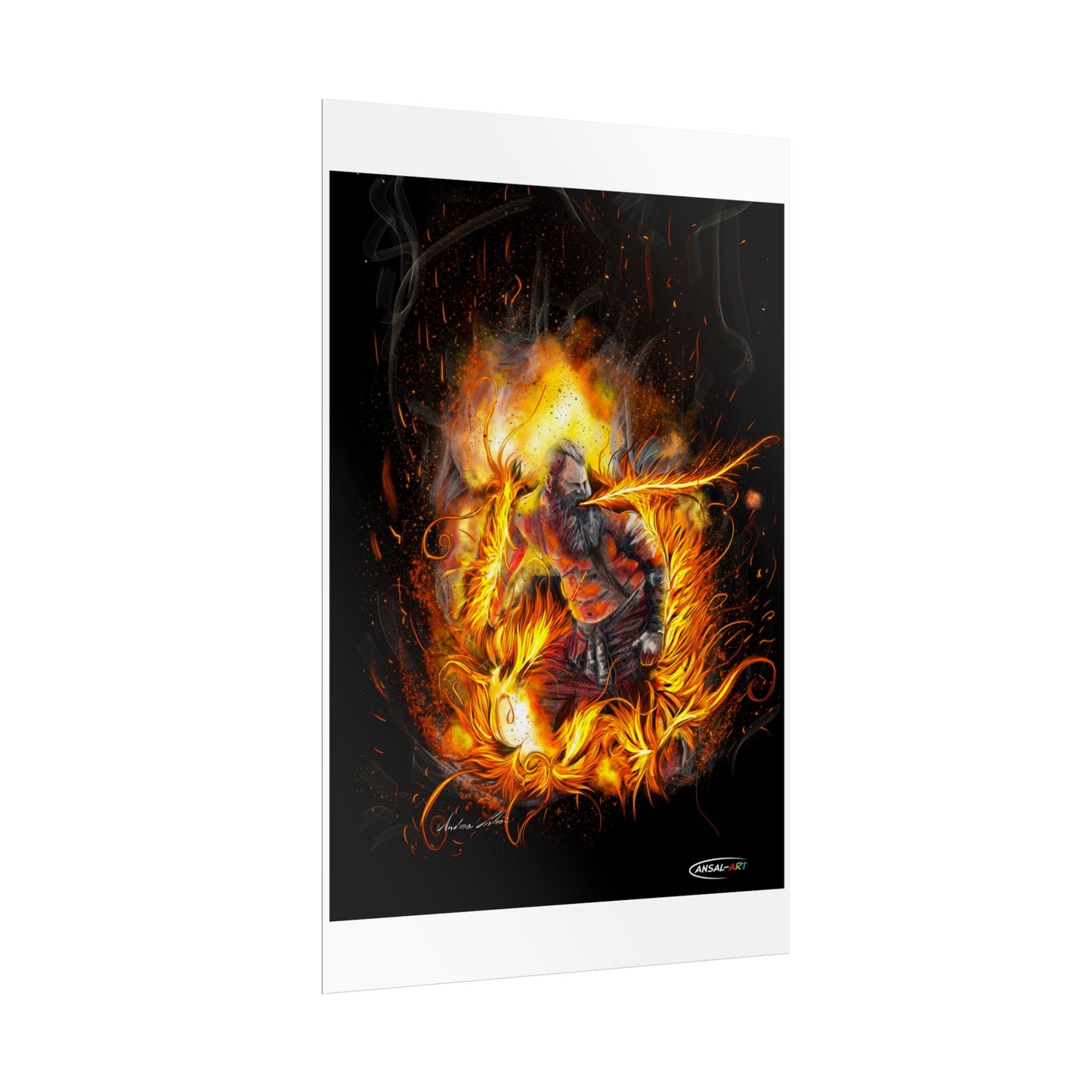 Fire-eater, Rolled Posters