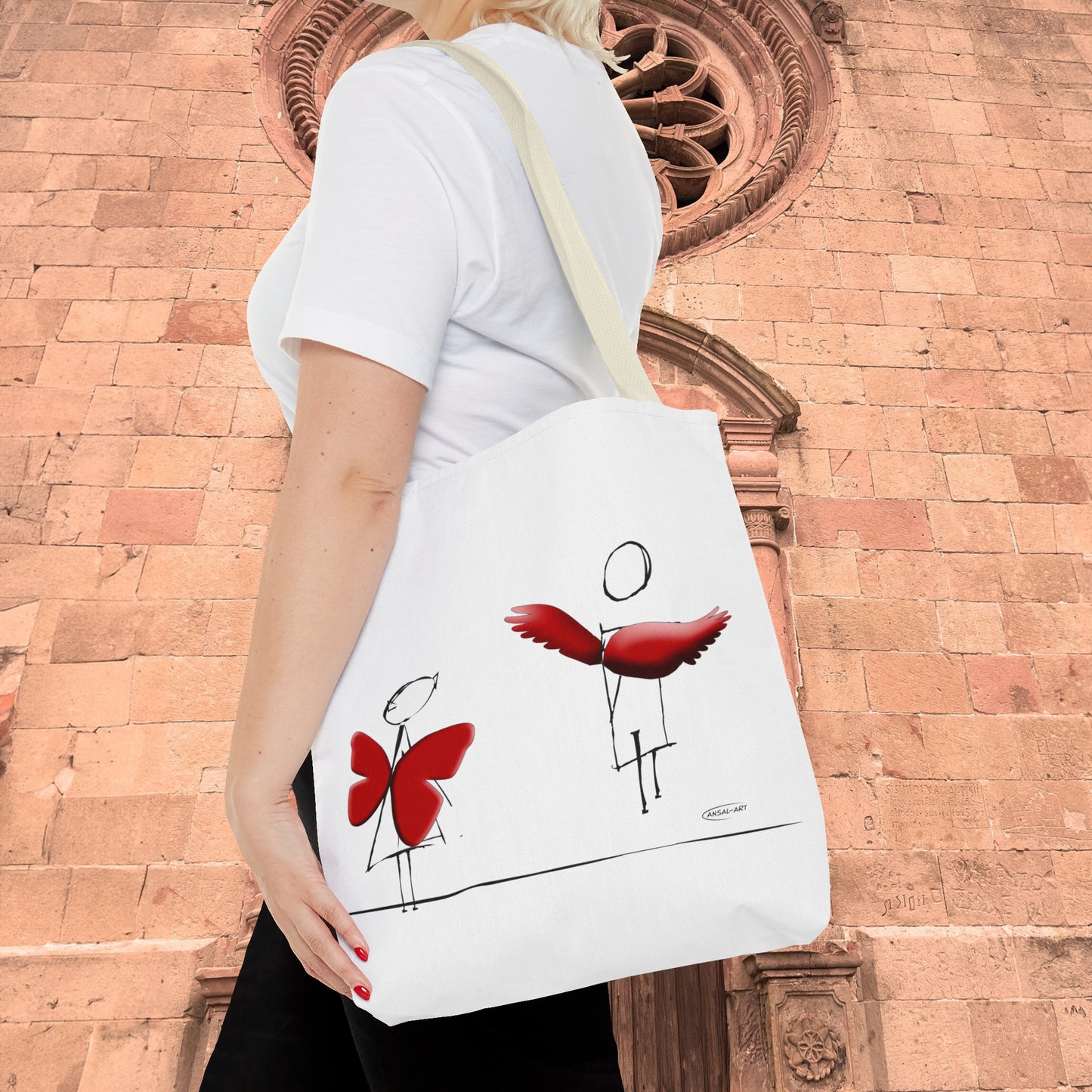 Piccole ali-Tote Bag (AOP)