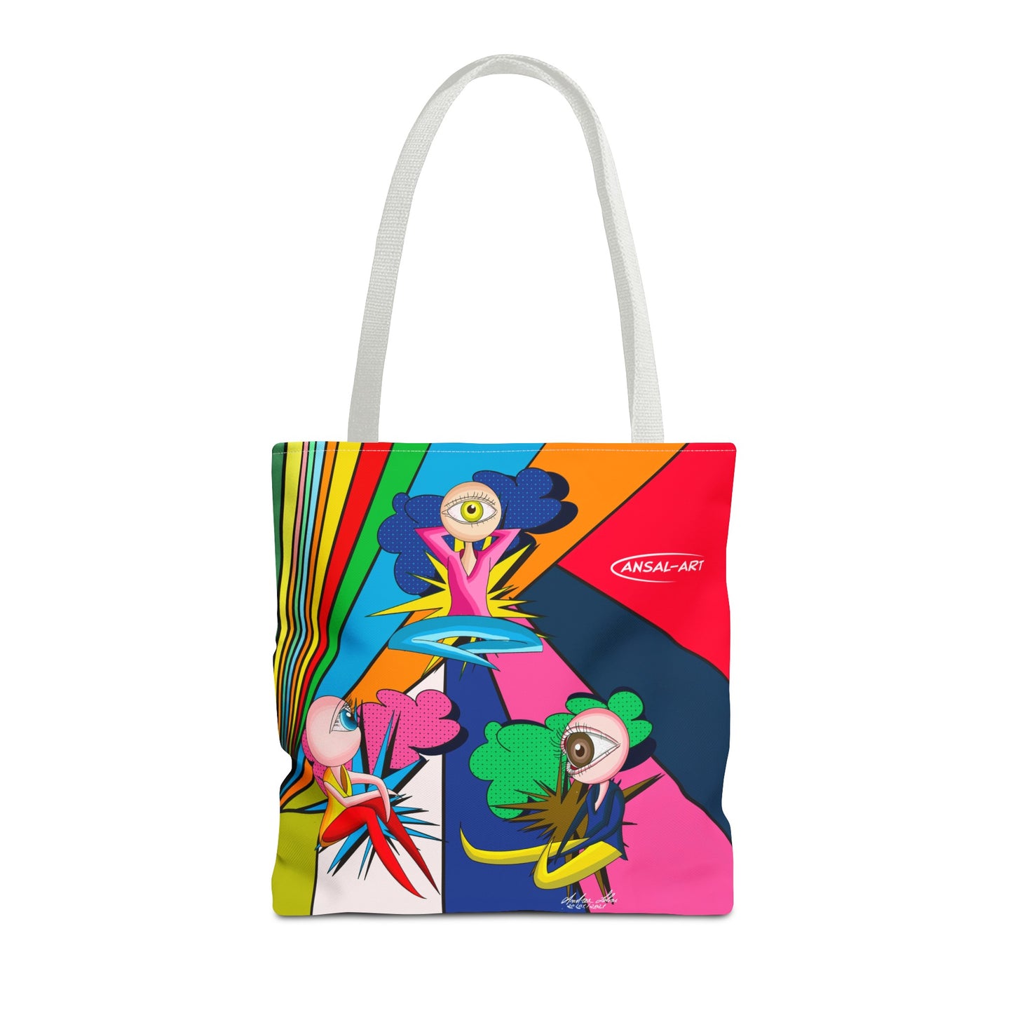 Pop eyes-Tote Bag (AOP)