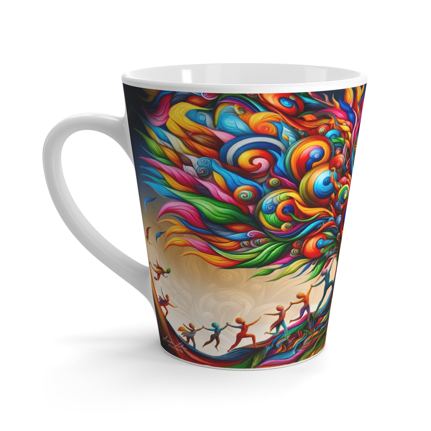 l'albero della vita- Latte Mug