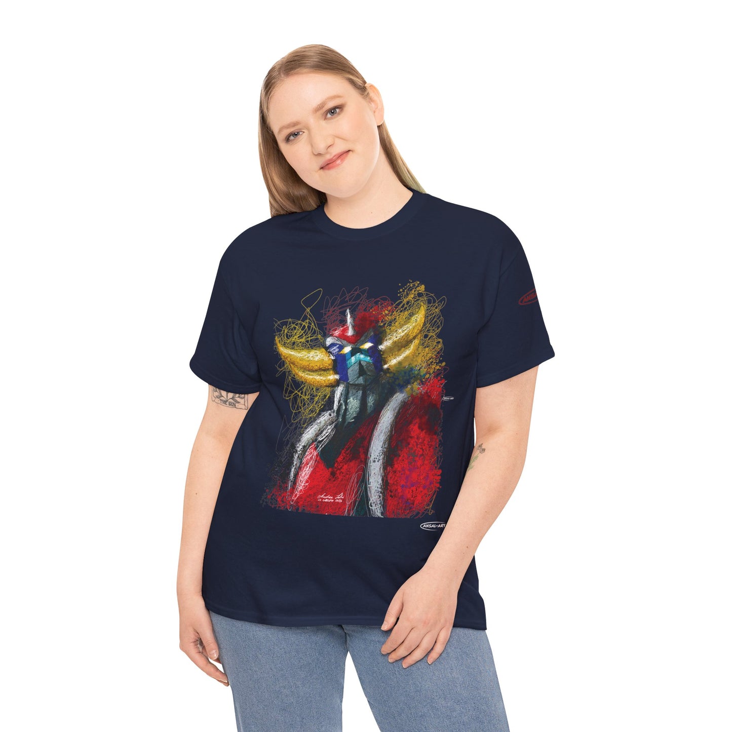 Goldrake ufo robot-Unisex Heavy Cotton Tee