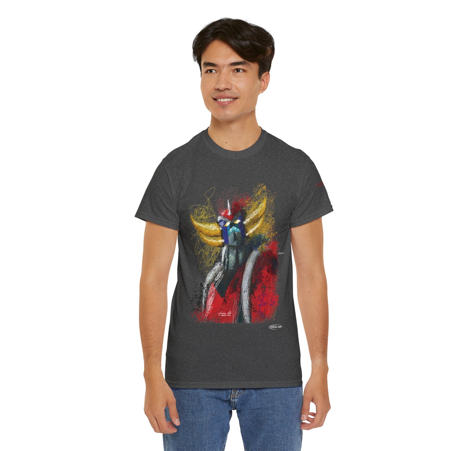 Goldrake ufo robot-Unisex Heavy Cotton Tee