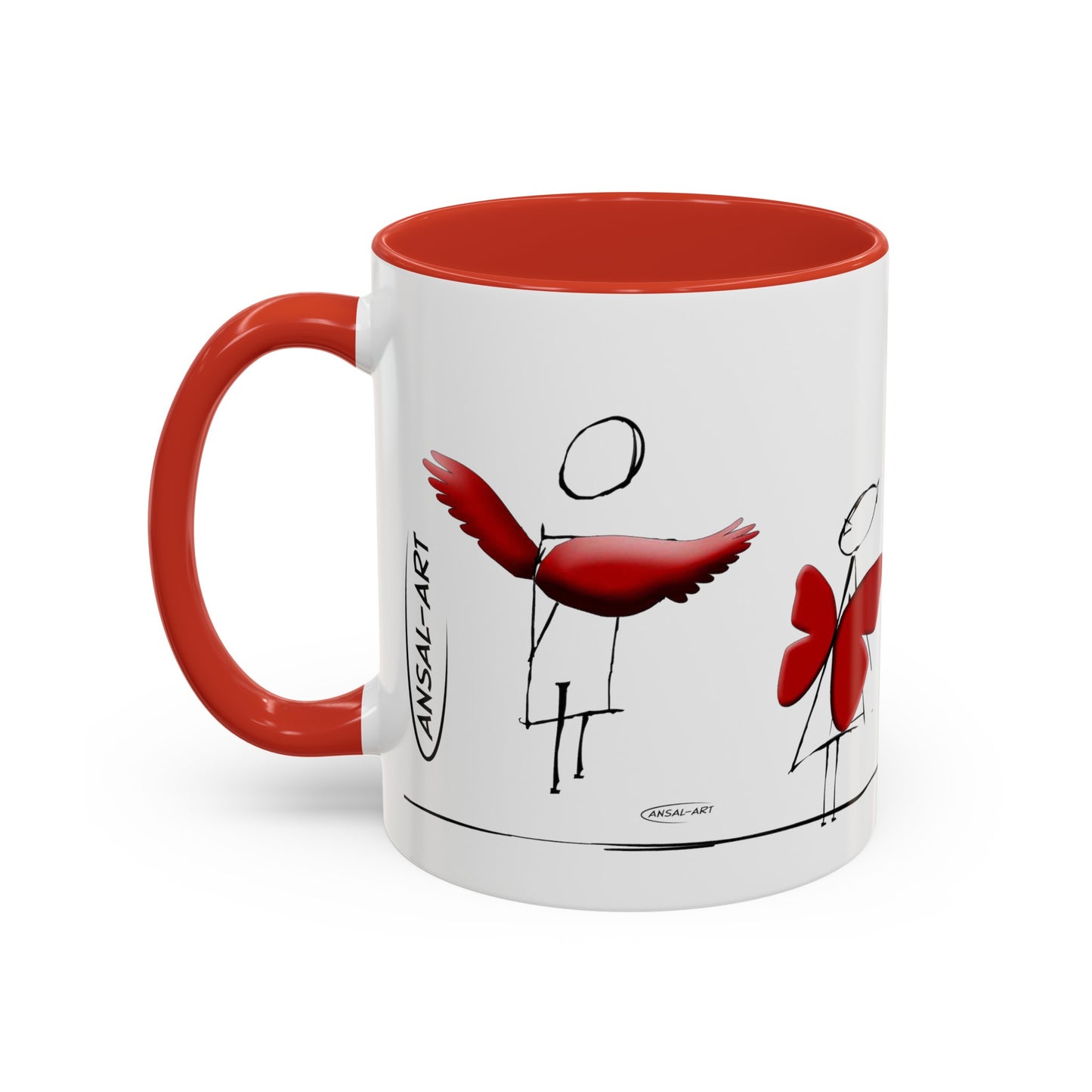 Piccole ali-Accent Coffee Mug (11, 15oz)