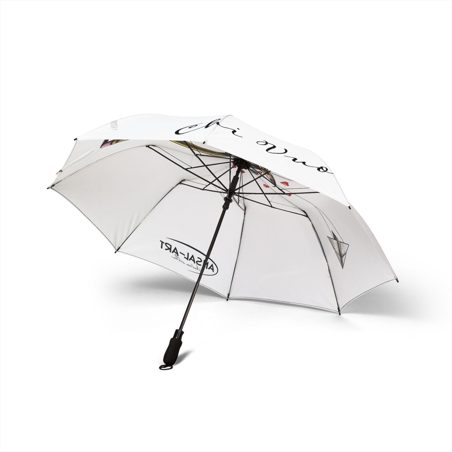 matita 3 pieghevole in alpaca romantico — "Amo Chi Vuoi" Heart Design