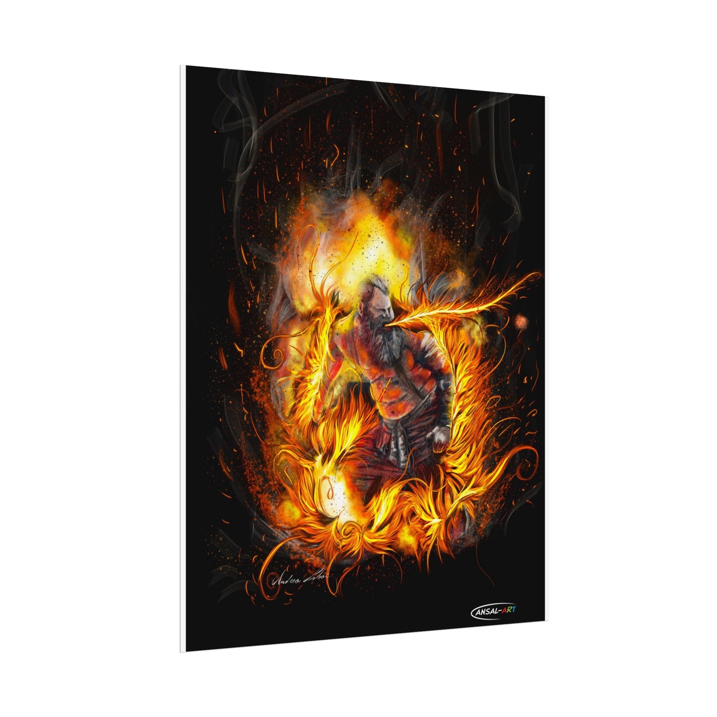 Fire-eater, Rolled Posters