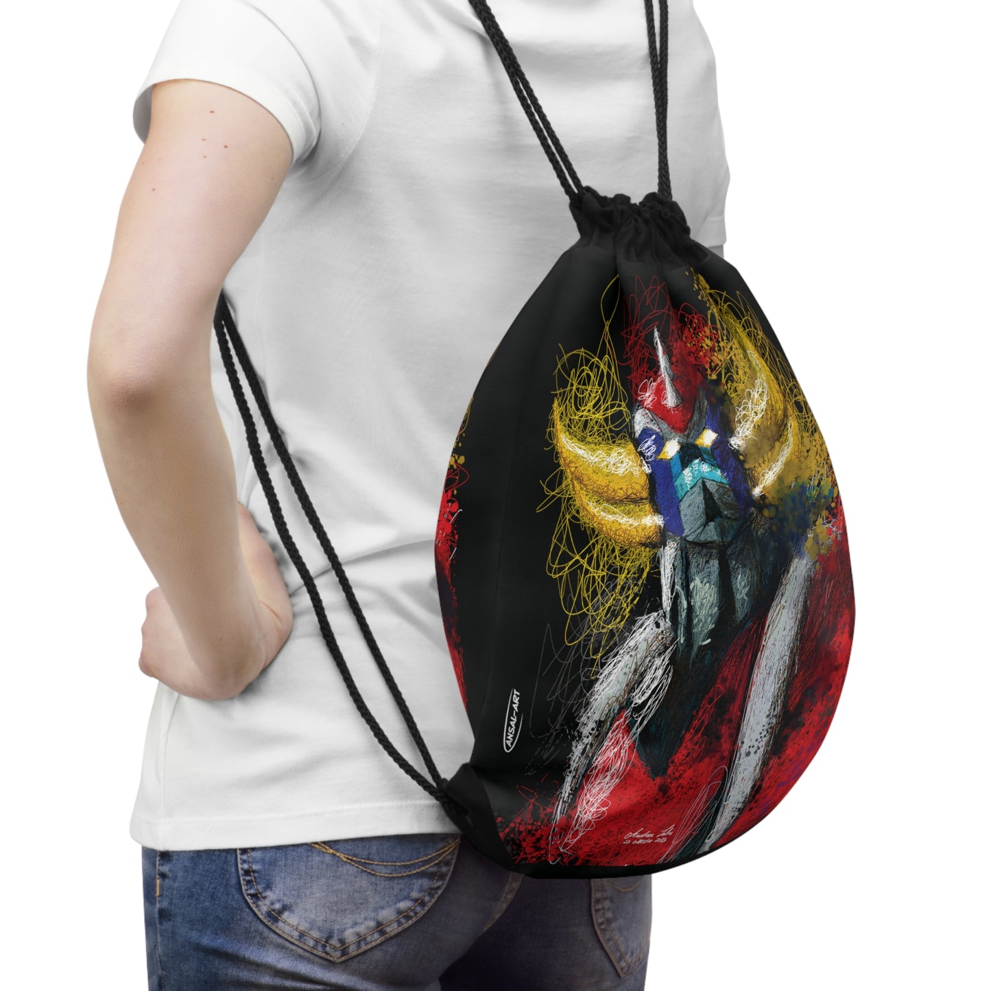 Goldrake-Ufo robot-Drawstring Bag