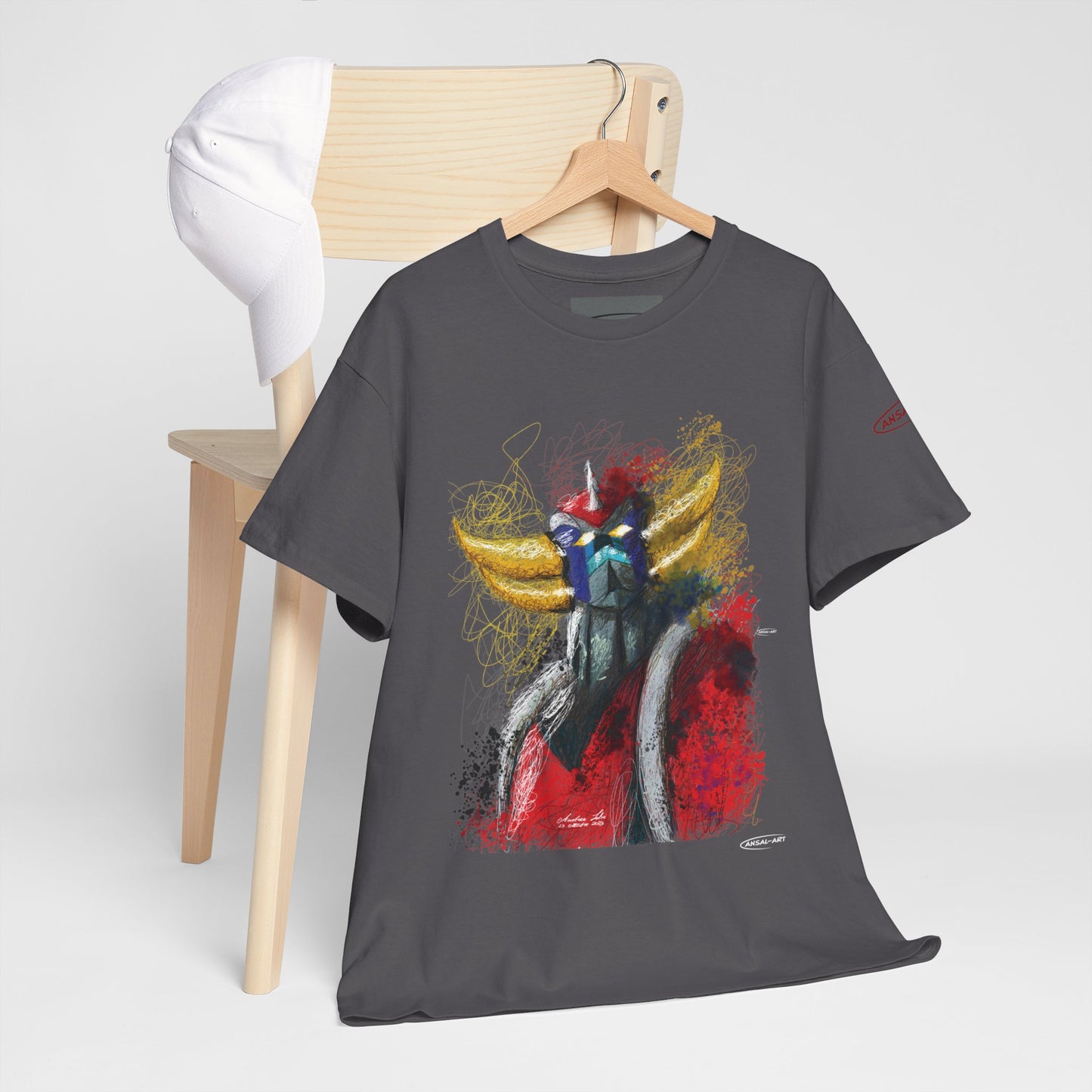 Goldrake ufo robot-Unisex Heavy Cotton Tee