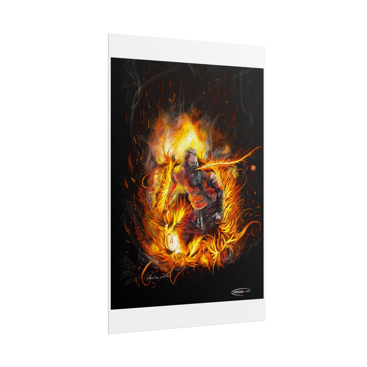 Fire-eater, Rolled Posters