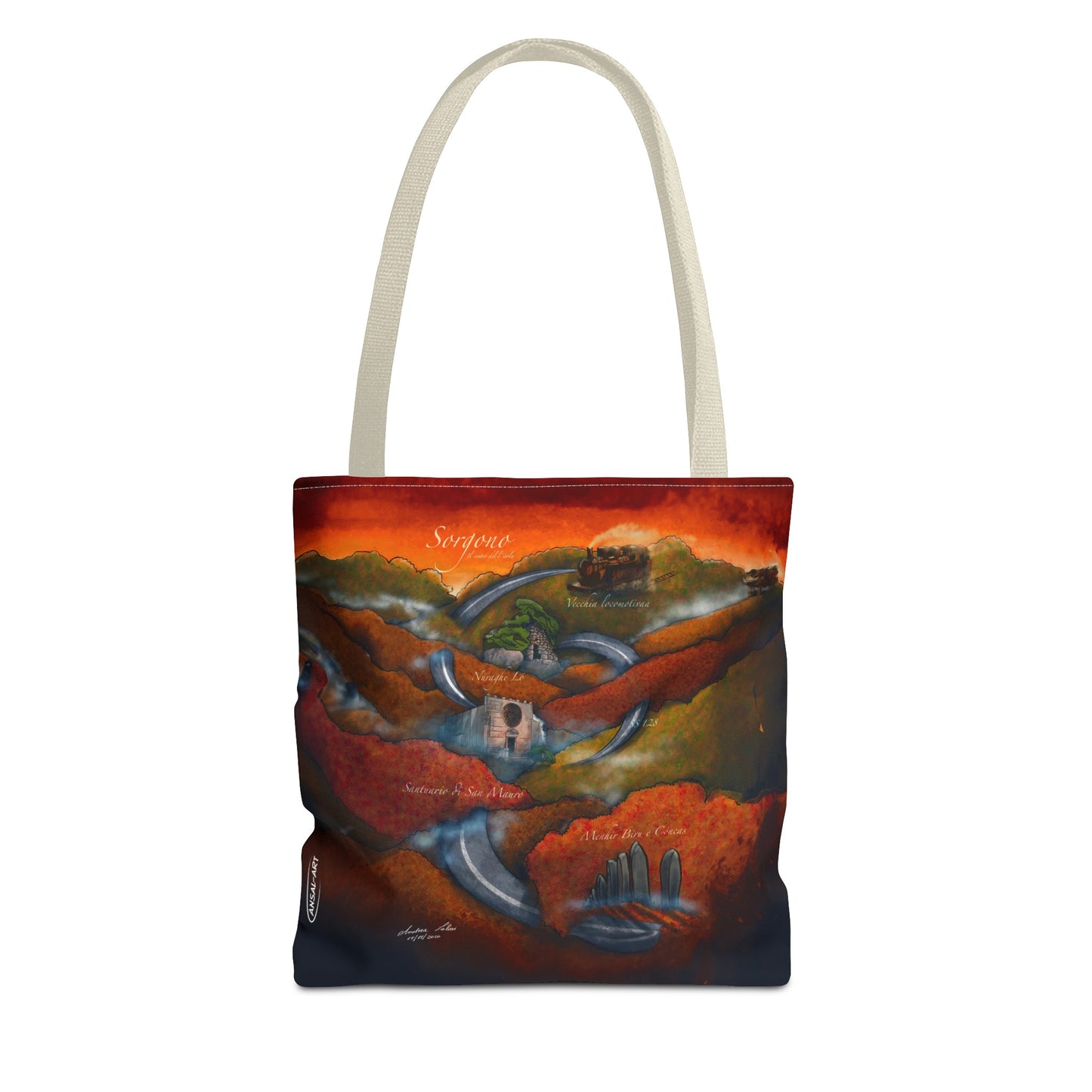 Sorgono-Tote Bag (AOP)