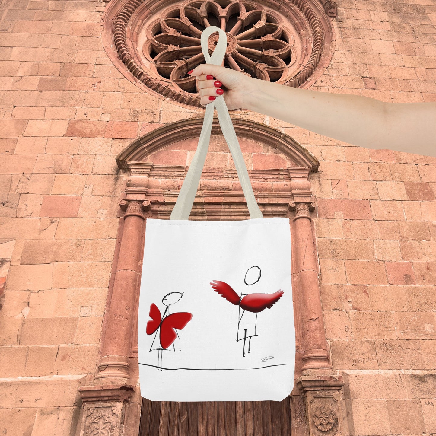 Piccole ali-Tote Bag (AOP)