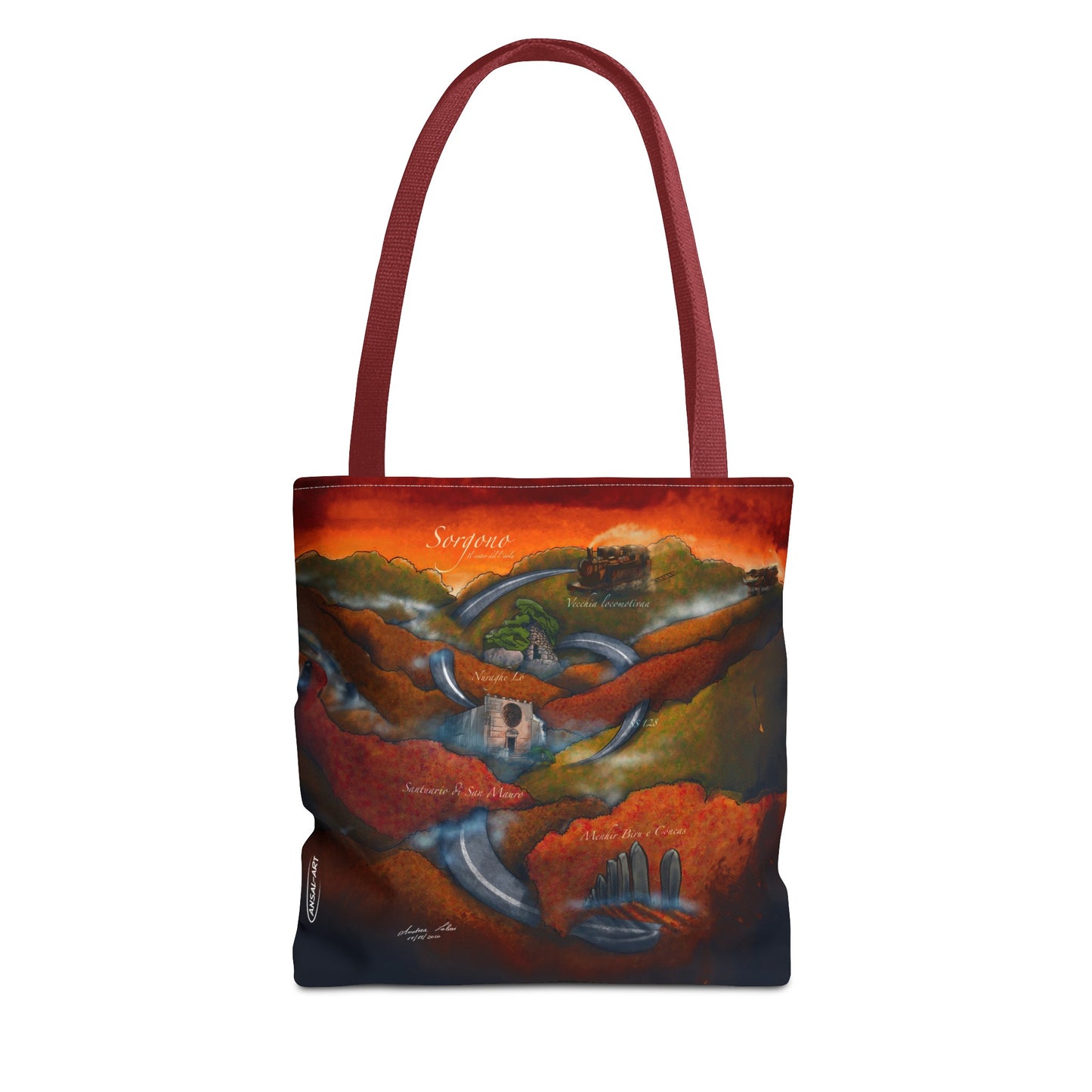 Sorgono-Tote Bag (AOP)