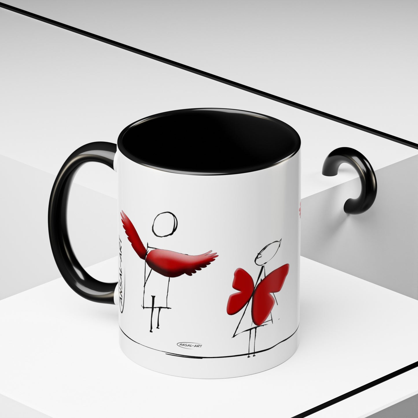 Piccole ali-Accent Coffee Mug (11, 15oz)