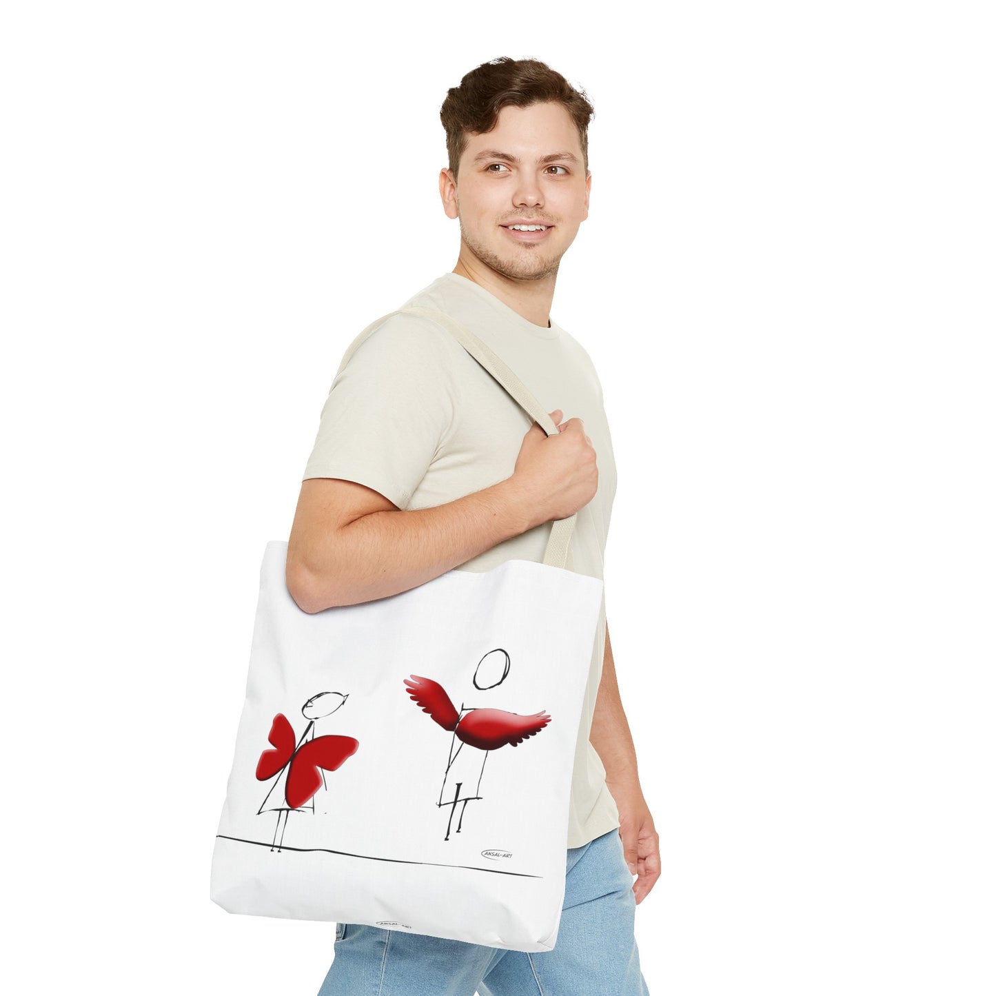 Piccole ali-Tote Bag (AOP)