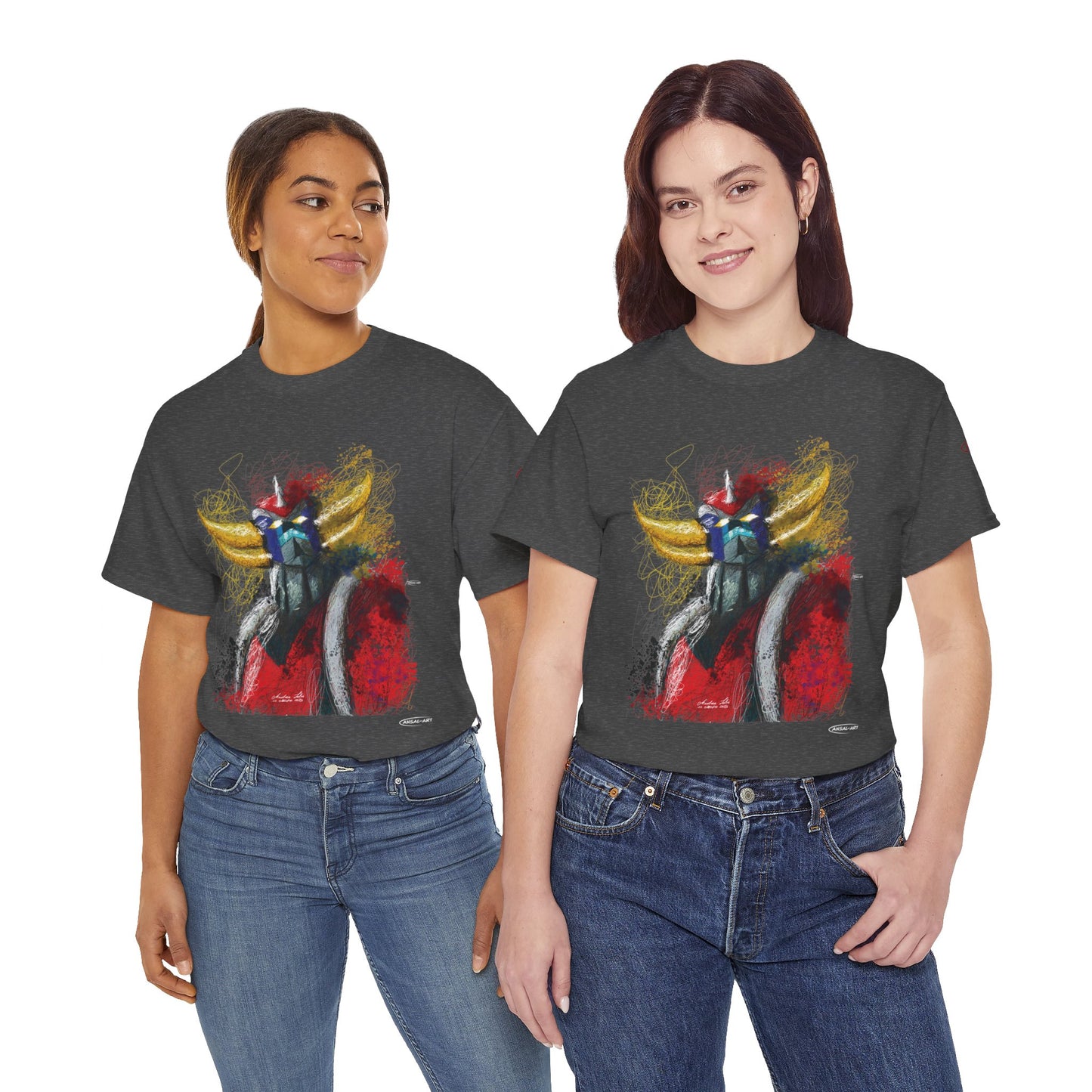 Goldrake ufo robot-Unisex Heavy Cotton Tee