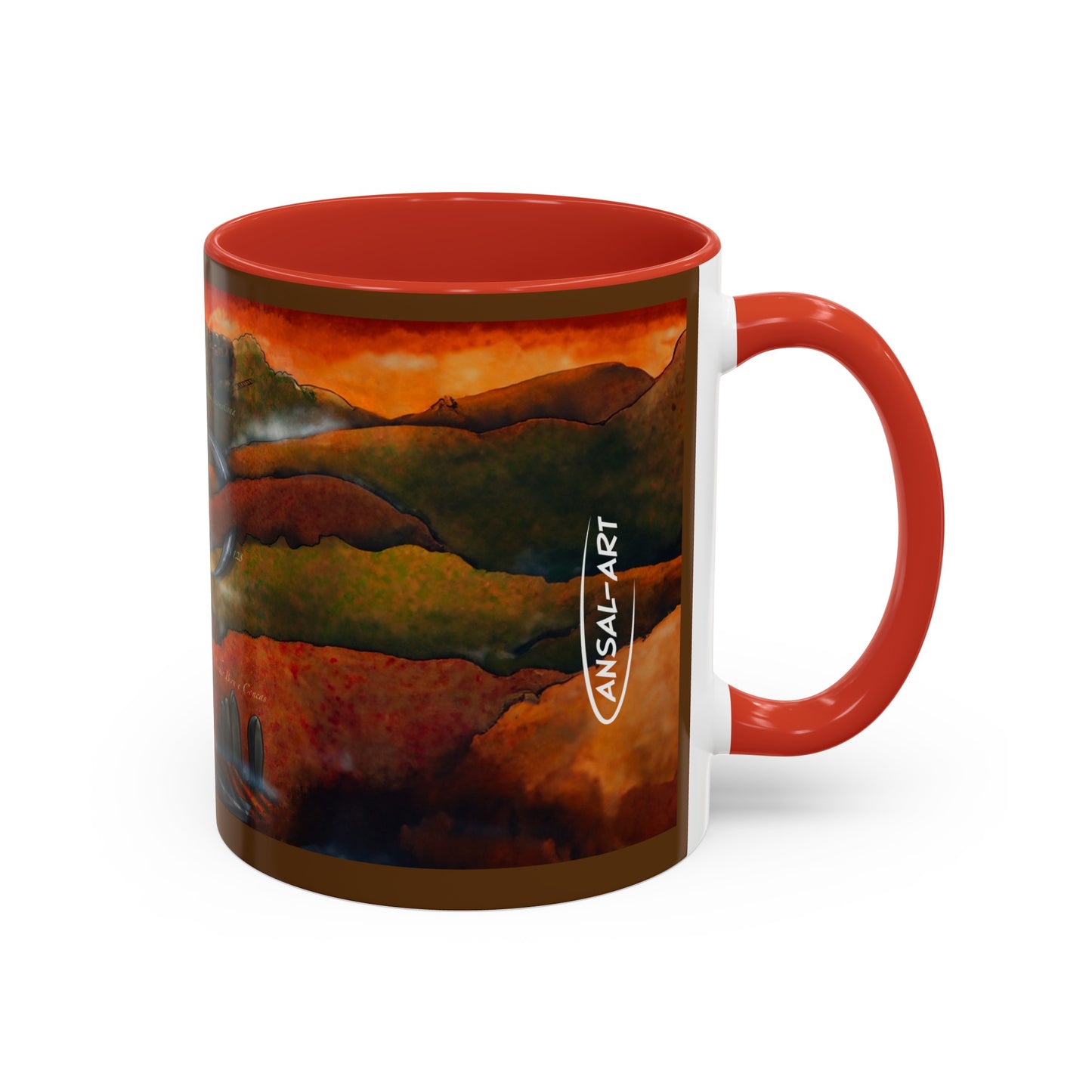 Sorgono--Accent Coffee Mug (11, 15oz)