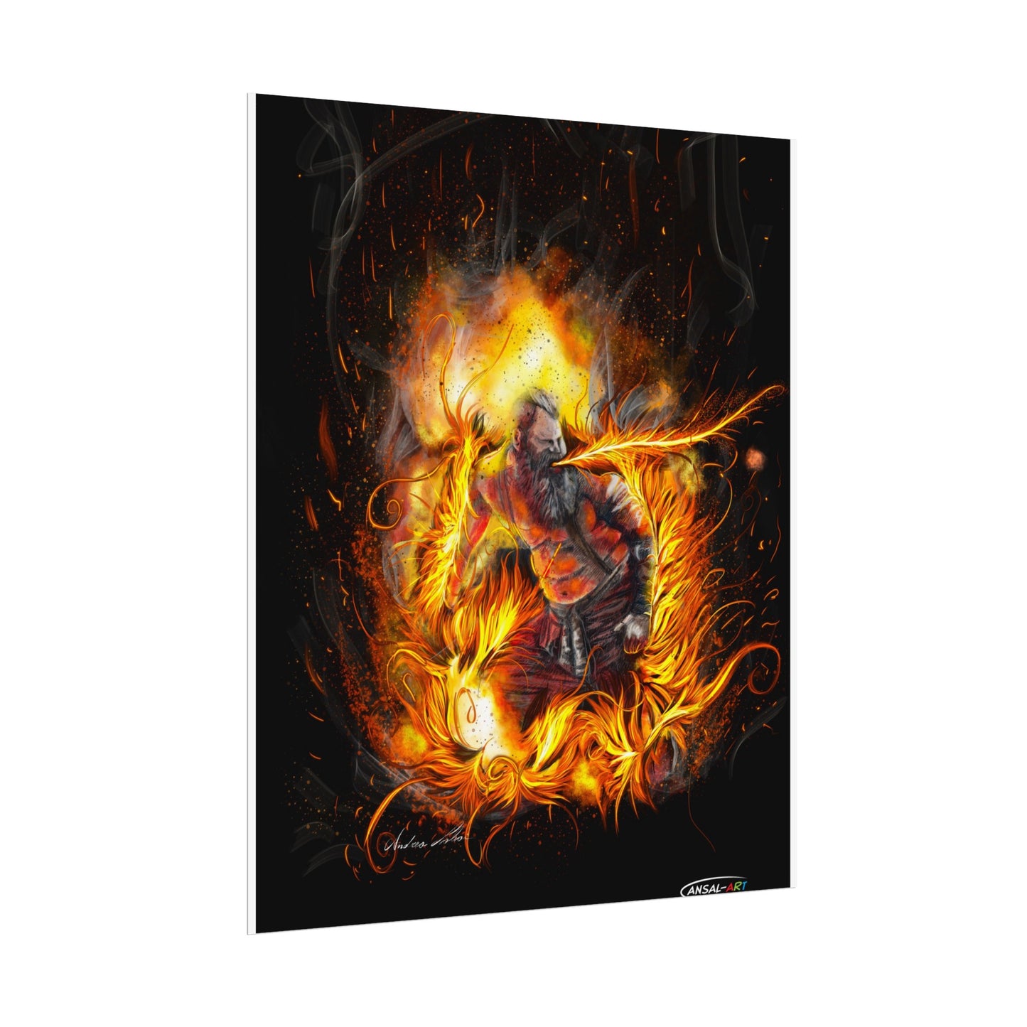 Fire-eater, Rolled Posters