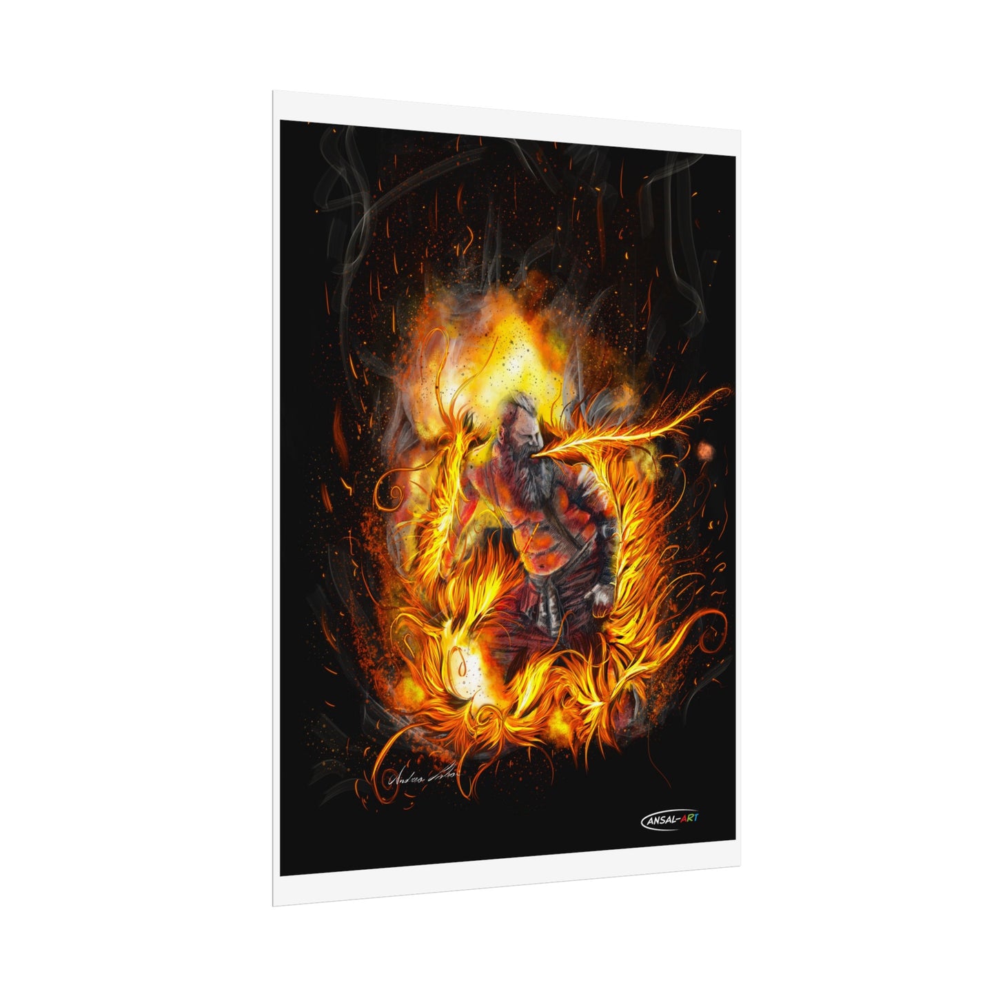 Fire-eater, Rolled Posters