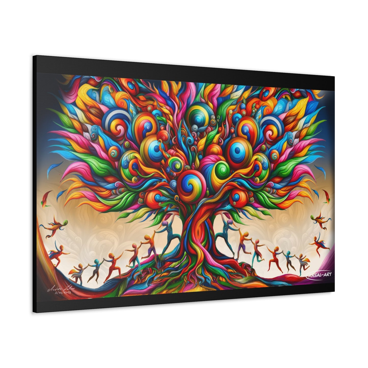 albero della vita Canvas Gallery Wraps